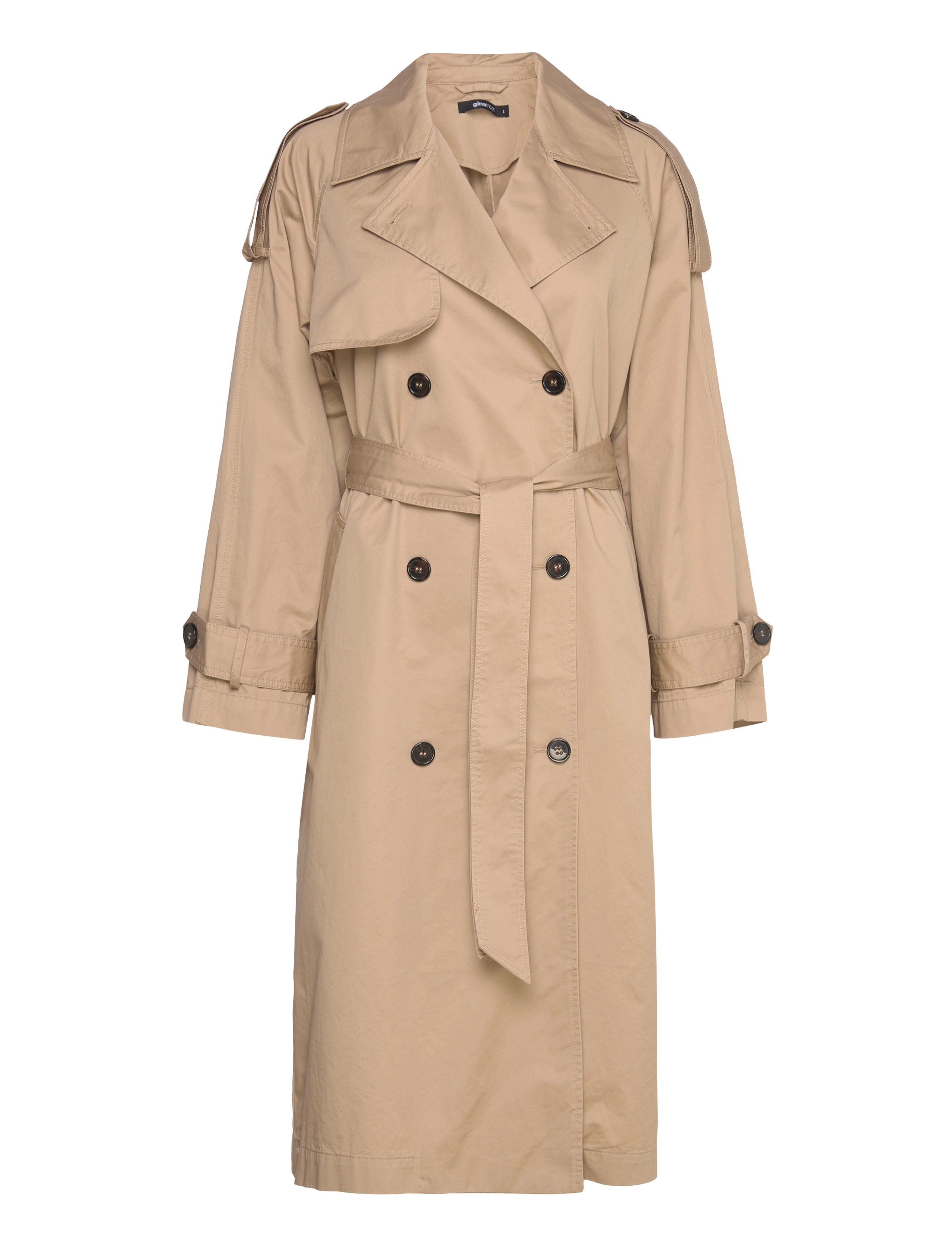 Gina Tricot - Maxi trench coat - beige (1040) - 1