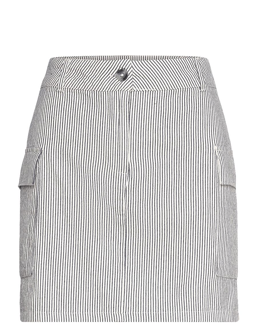 Gina Tricot - Striped skirt - korte rokken - white/stripe (1038) - 0