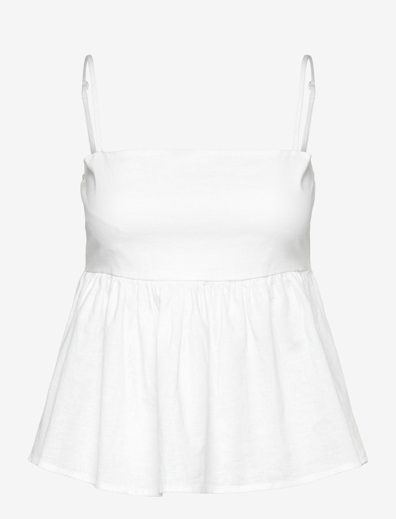 Linen blend singlet