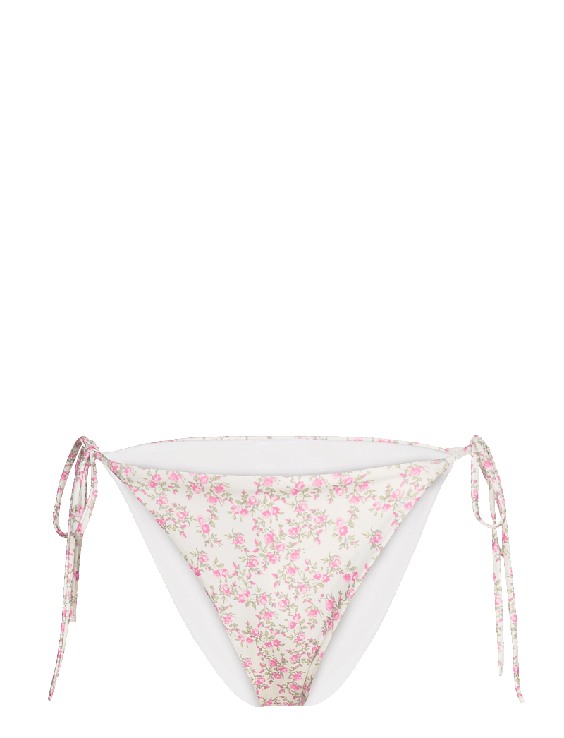 Gina Tricot - Semishine bikini brief - side tie bikinitrosor - rose ditsy (1426) - 0
