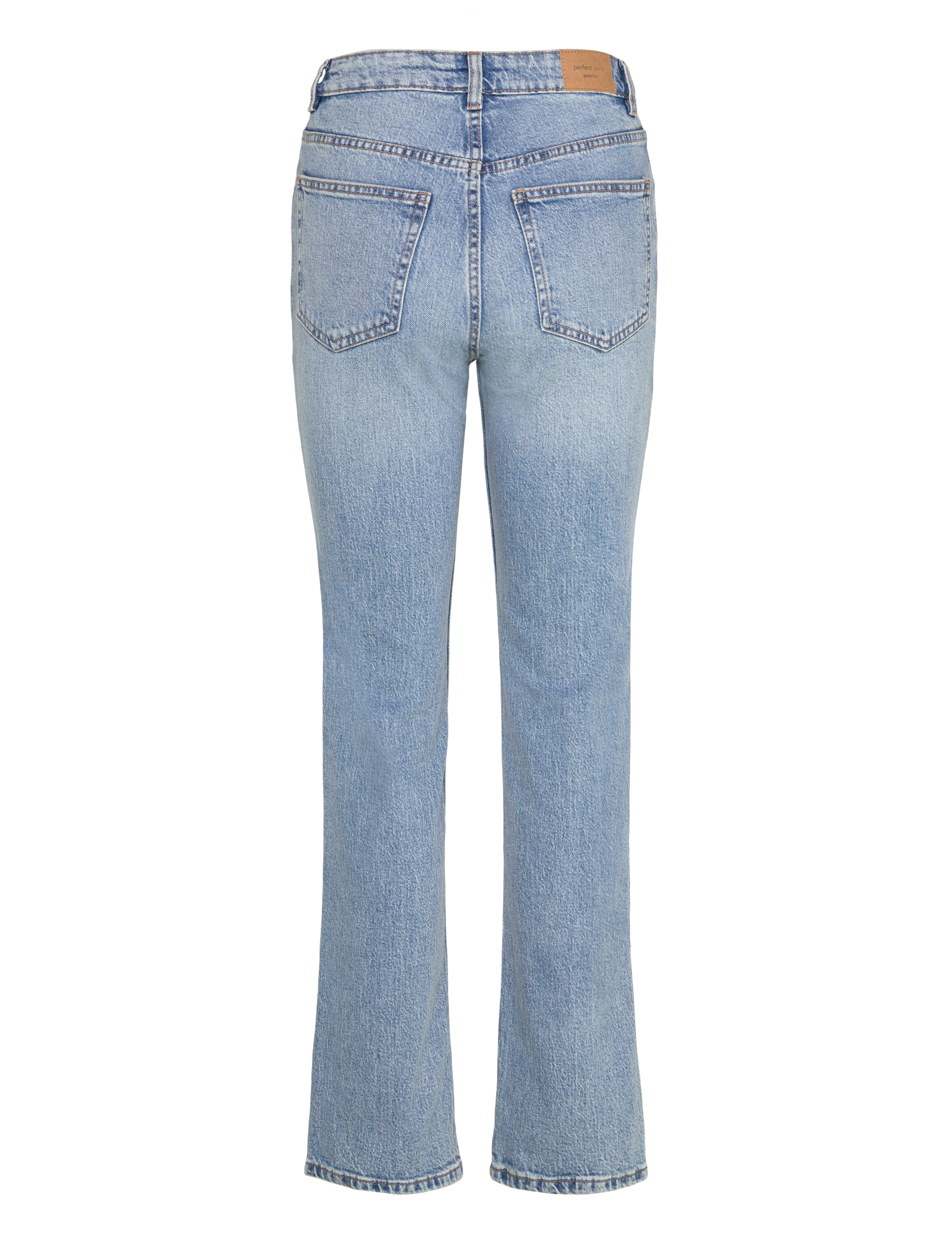 Gina Tricot - Mid straight jeans - lt mid blue (5149) - 1