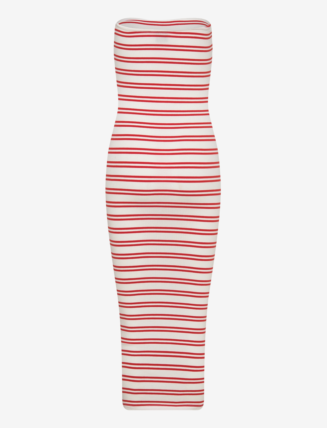 Gina Tricot - Super stretch tube dress - liibuvad kleidid - red stripe - 1