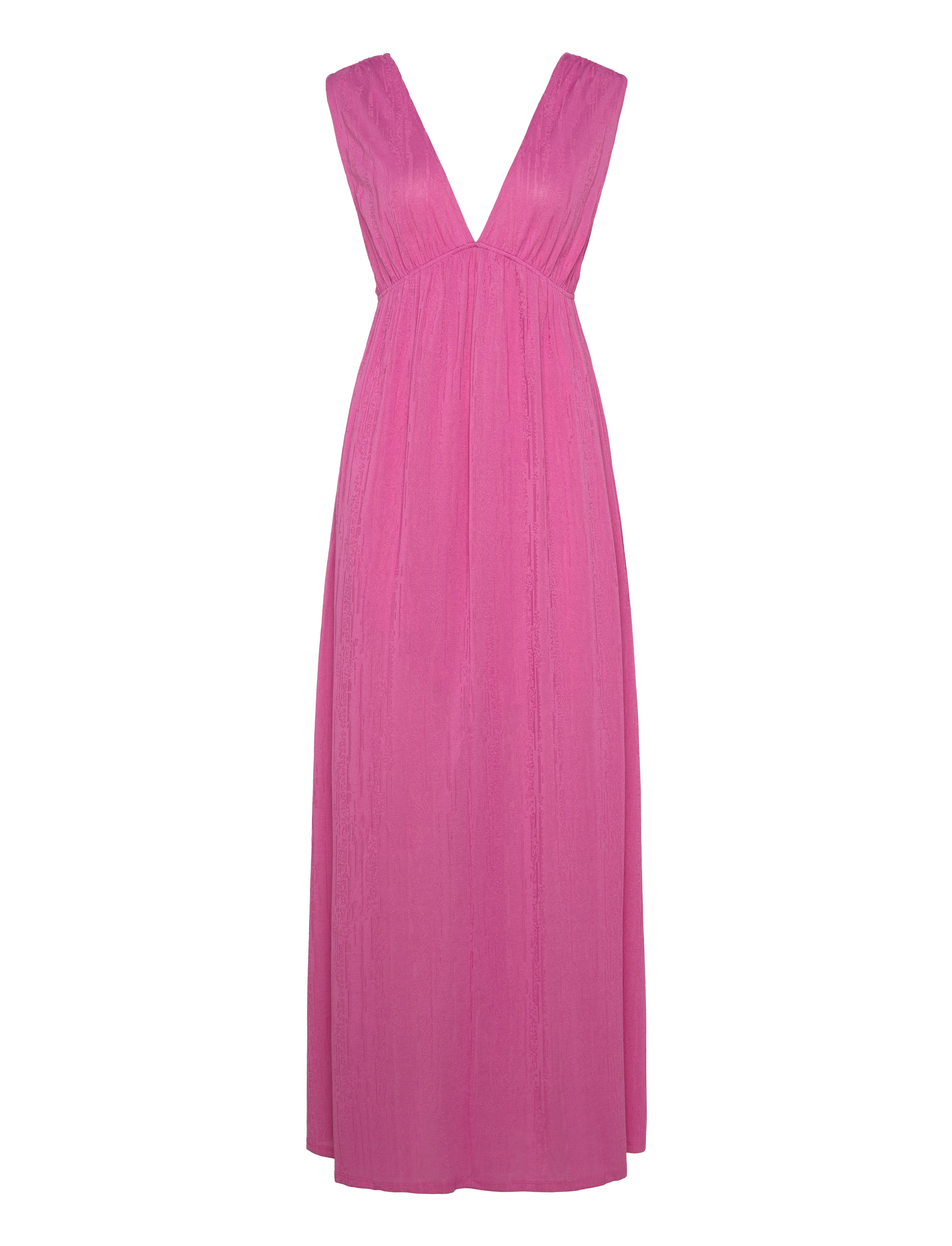 Gina Tricot Deep V Maxi Dress, L, Dresses, Rosa - Frauen