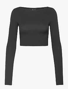 Soft touch cropped top, Gina Tricot