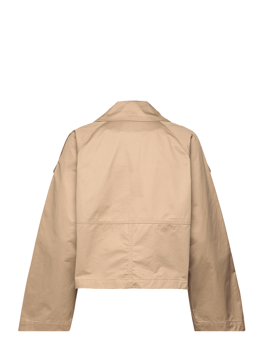 Gina Tricot - Short trench coat - tunna jackor - beige (1040) - 1