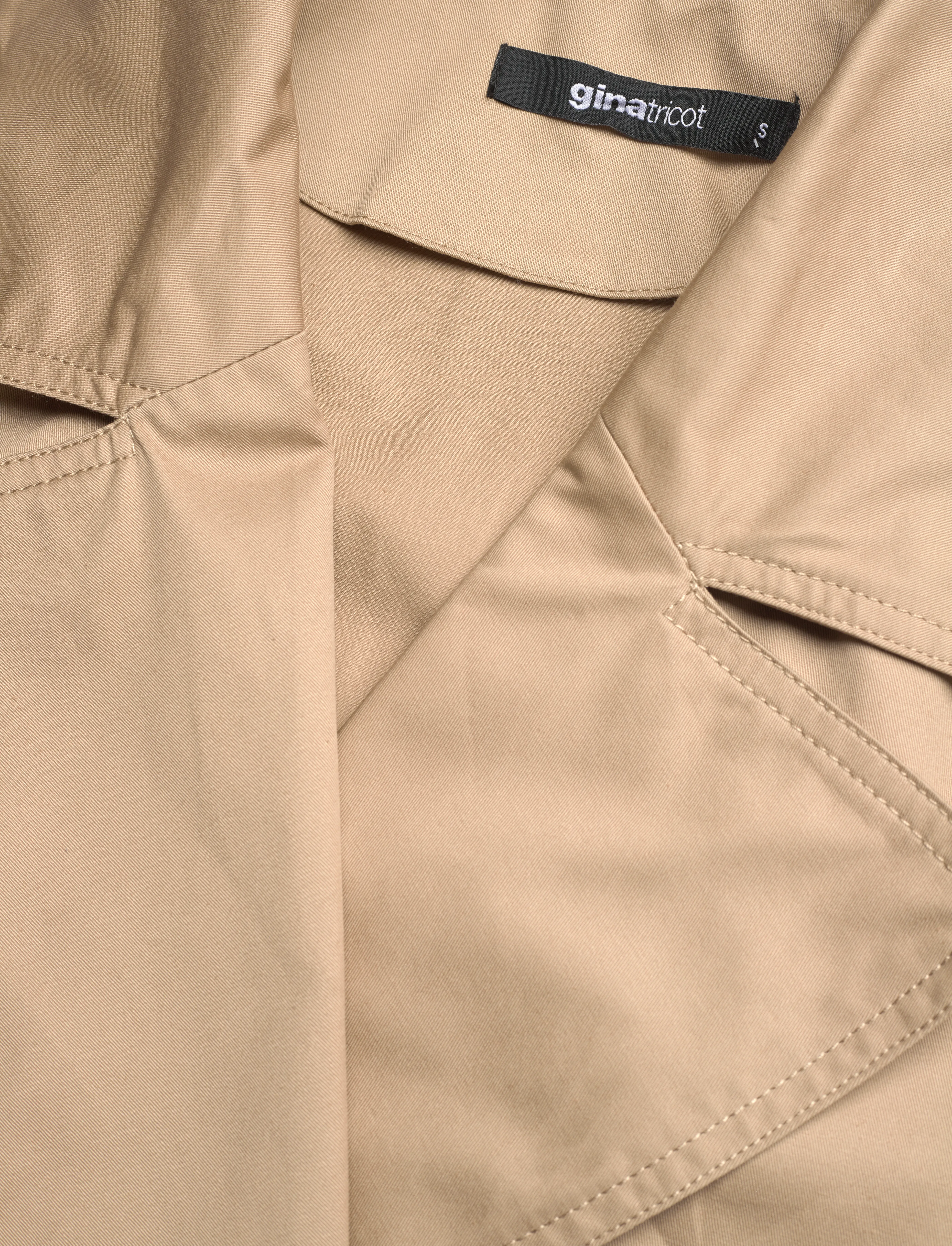 Gina Tricot - Short trench coat - tunna jackor - beige (1040) - 2