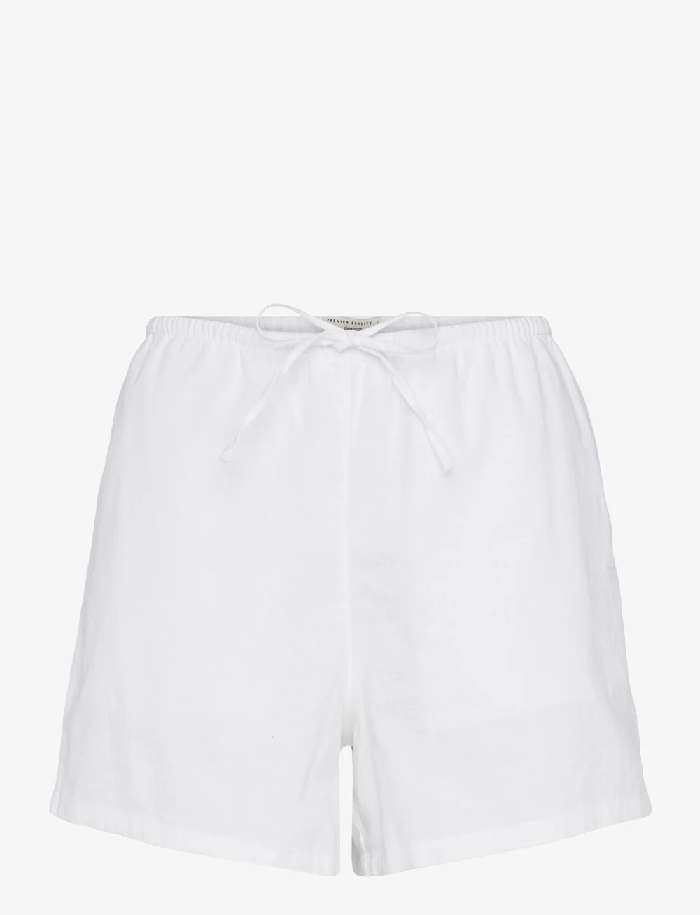 Gina Tricot - Relaxed linen blend shorts - linneshorts - white (1000) - 0