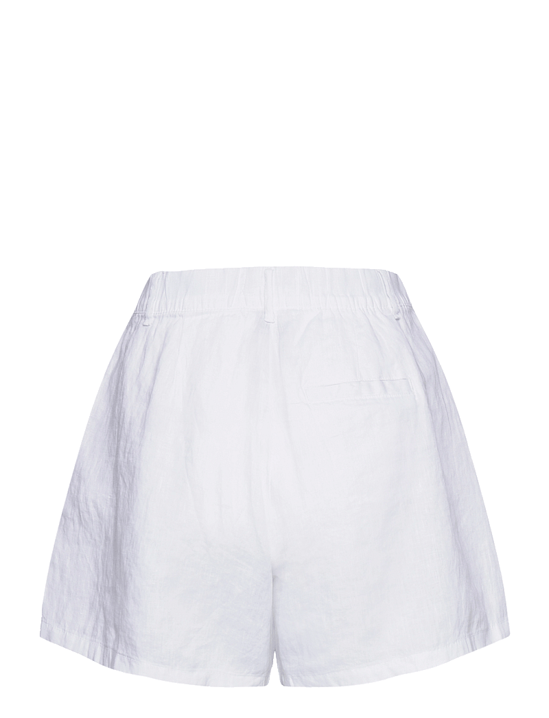 Gina Tricot - Linen shorts - linen shorts - white (1000) - 1