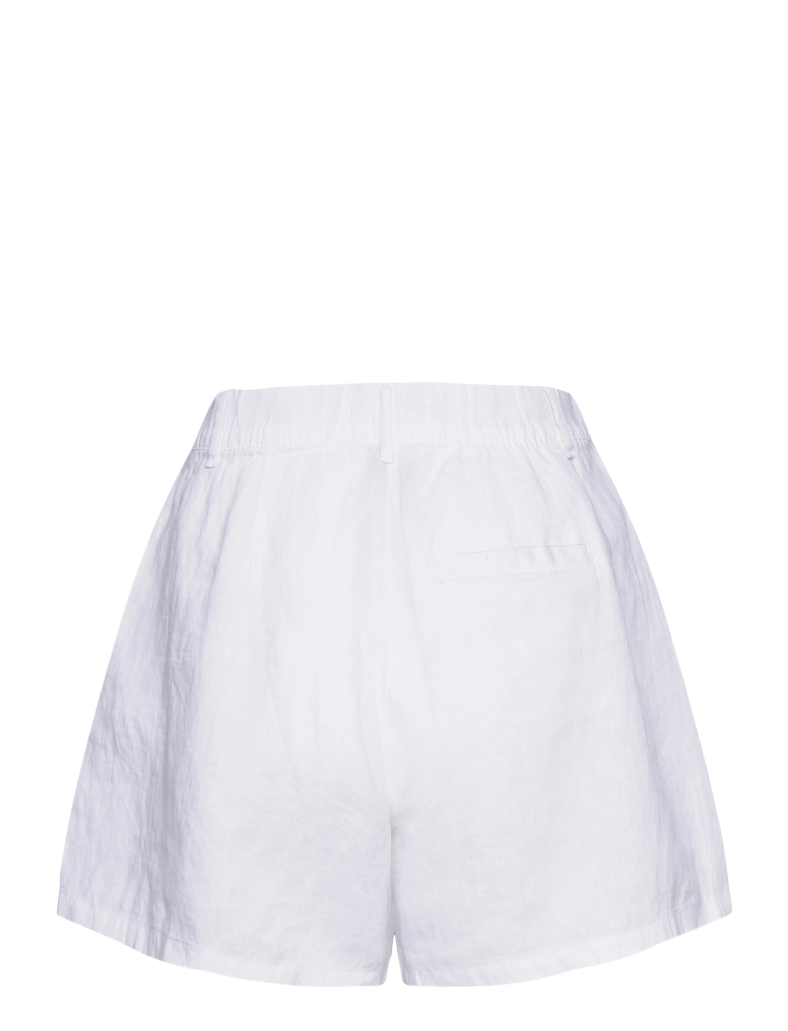 Gina Tricot - Linen shorts - linneshorts - white (1000) - 1