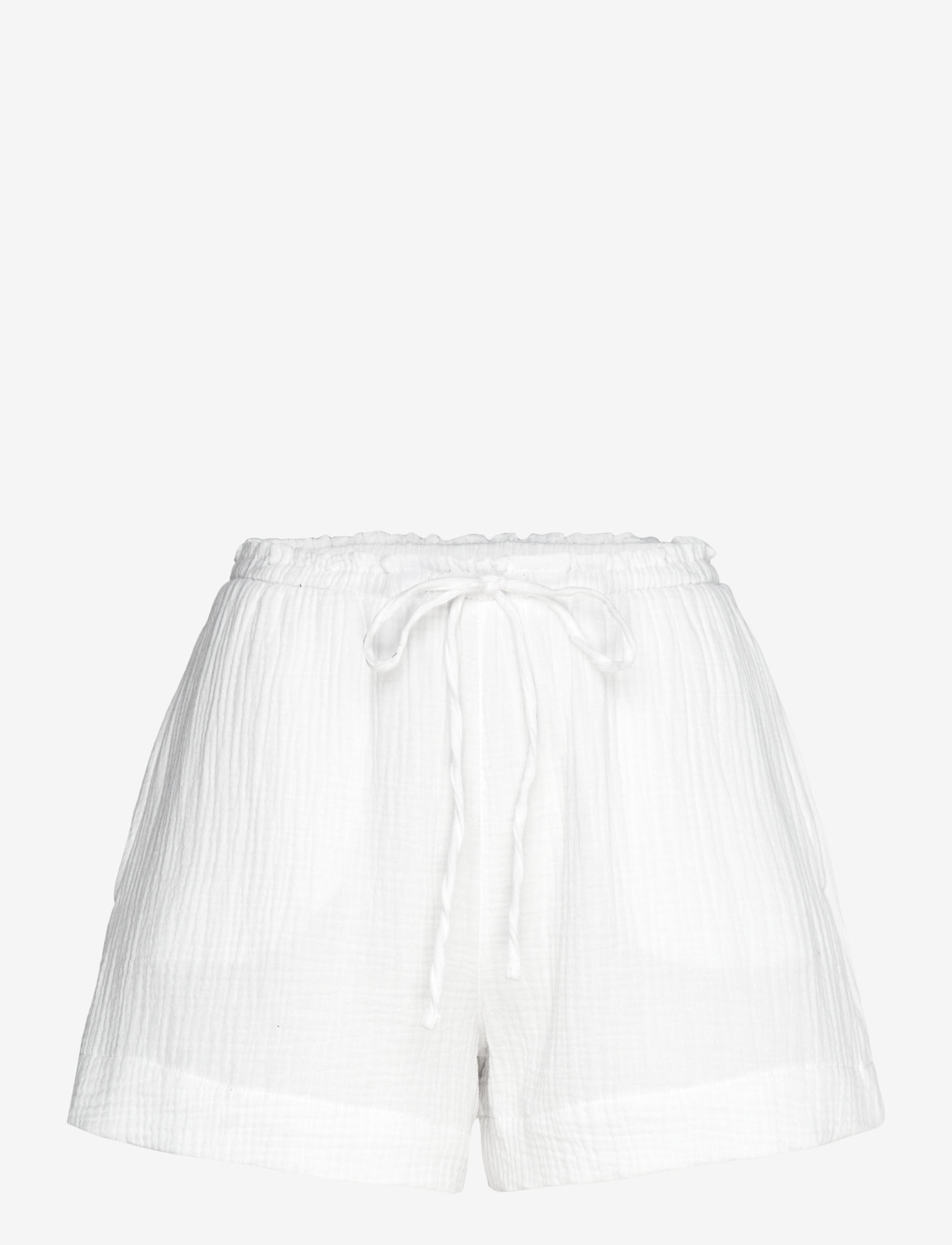 Gina Tricot - Gauze shorts - ikdienas šorti - white (1000) - 0