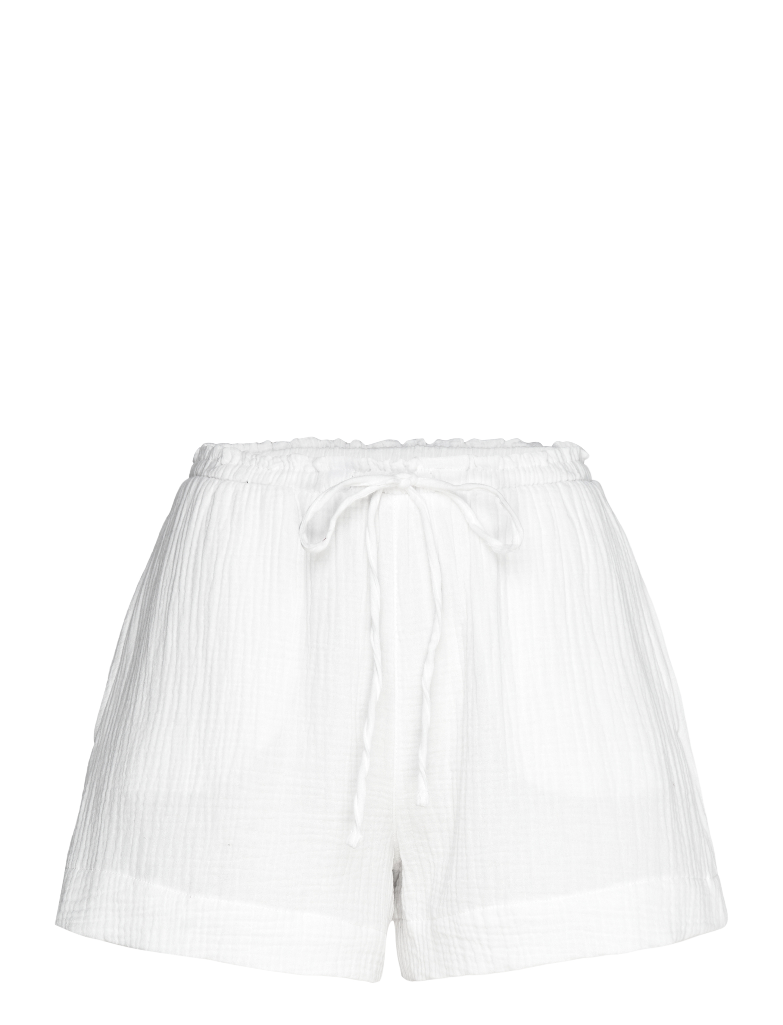 Gina Tricot Gauze shorts - Casual shorts - WHITE (1000) / white