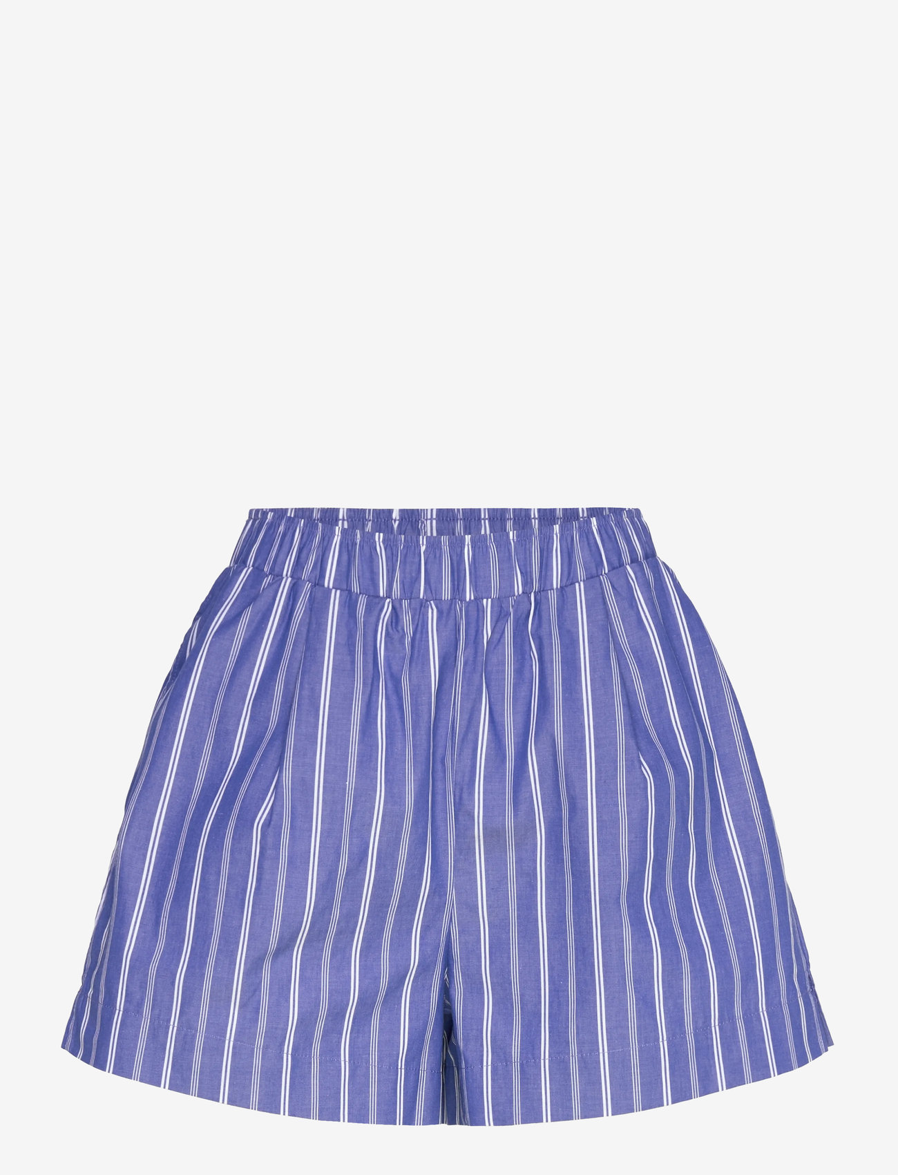 Gina Tricot - Poplin shorts - casual shorts - blue/stripe - 0