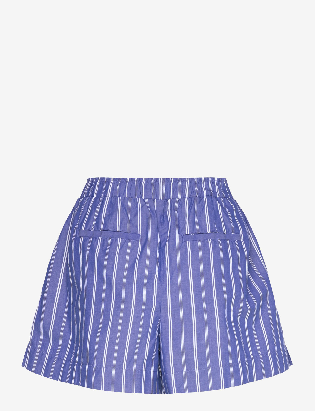 Gina Tricot - Poplin shorts - casual shorts - blue/stripe - 1