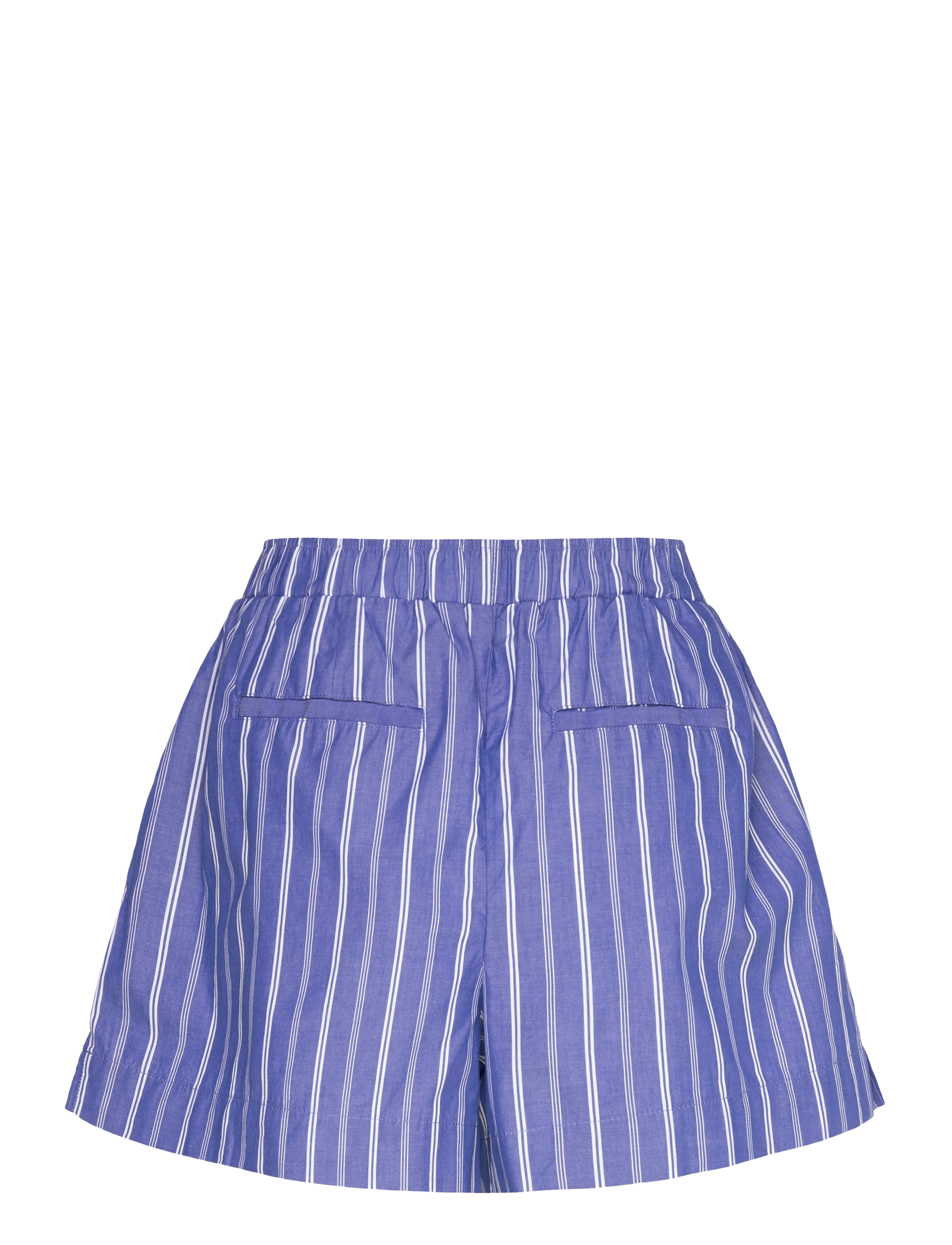 Gina Tricot - Poplin shorts - blue/stripe - 1