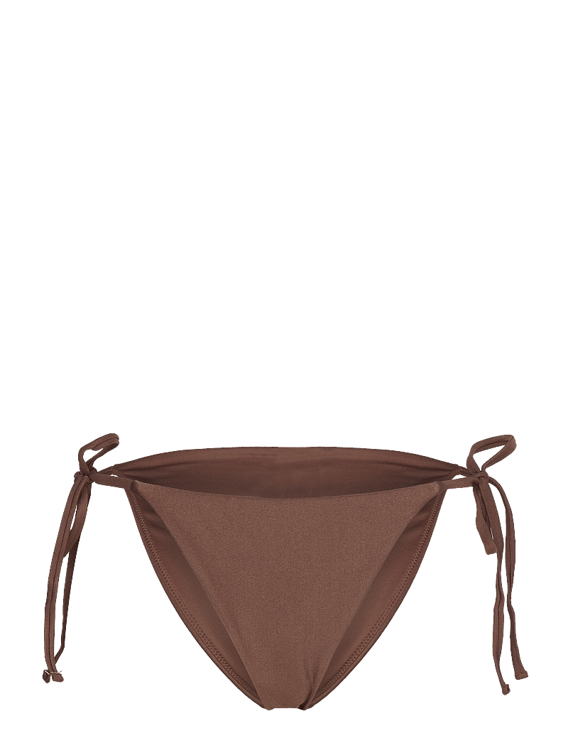 Gina Tricot - Highshine bikini brief - bikinis mit seitenbändern - brown - 0