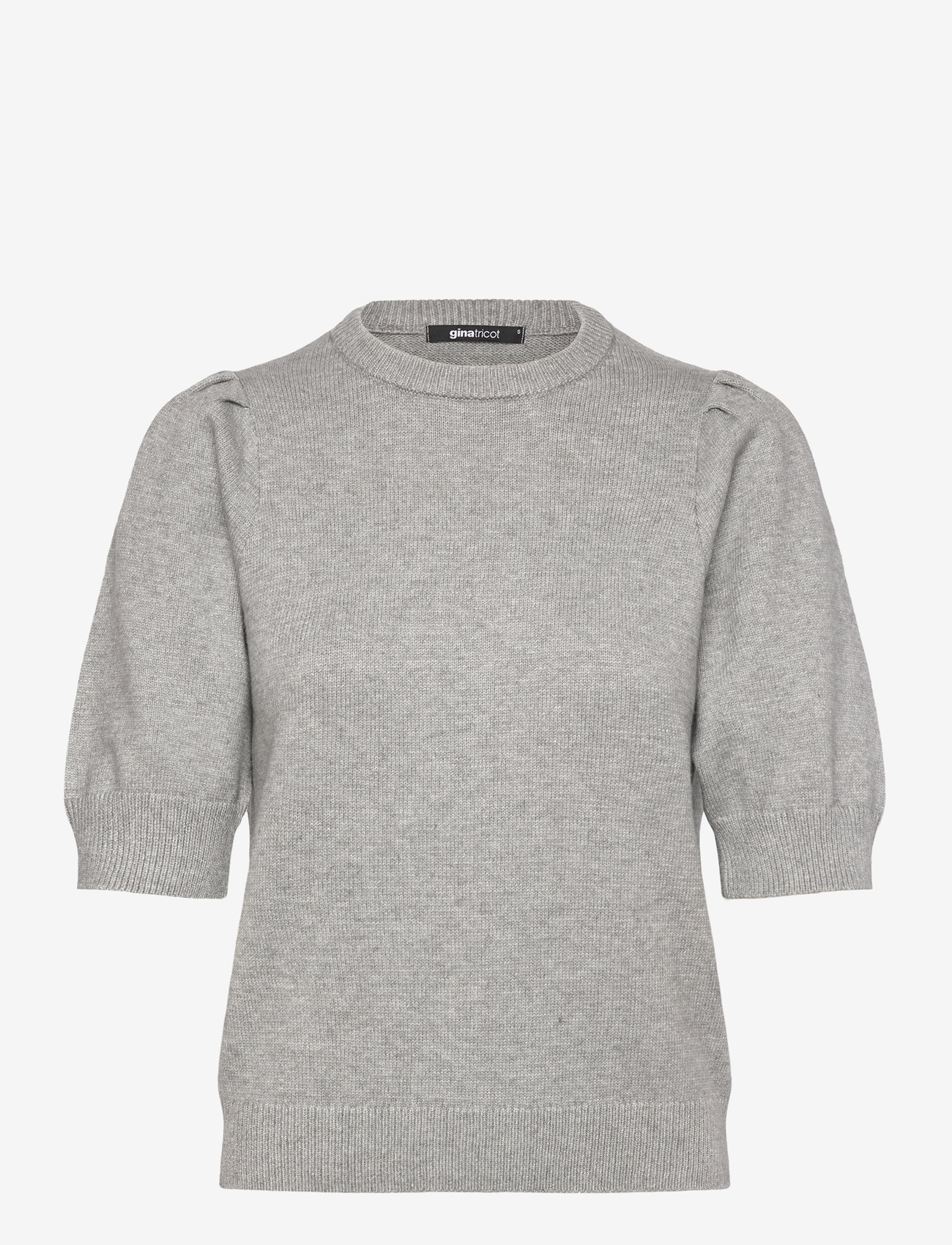 Gina Tricot - Knitted top - jumpers - greymelange (8010) - 0