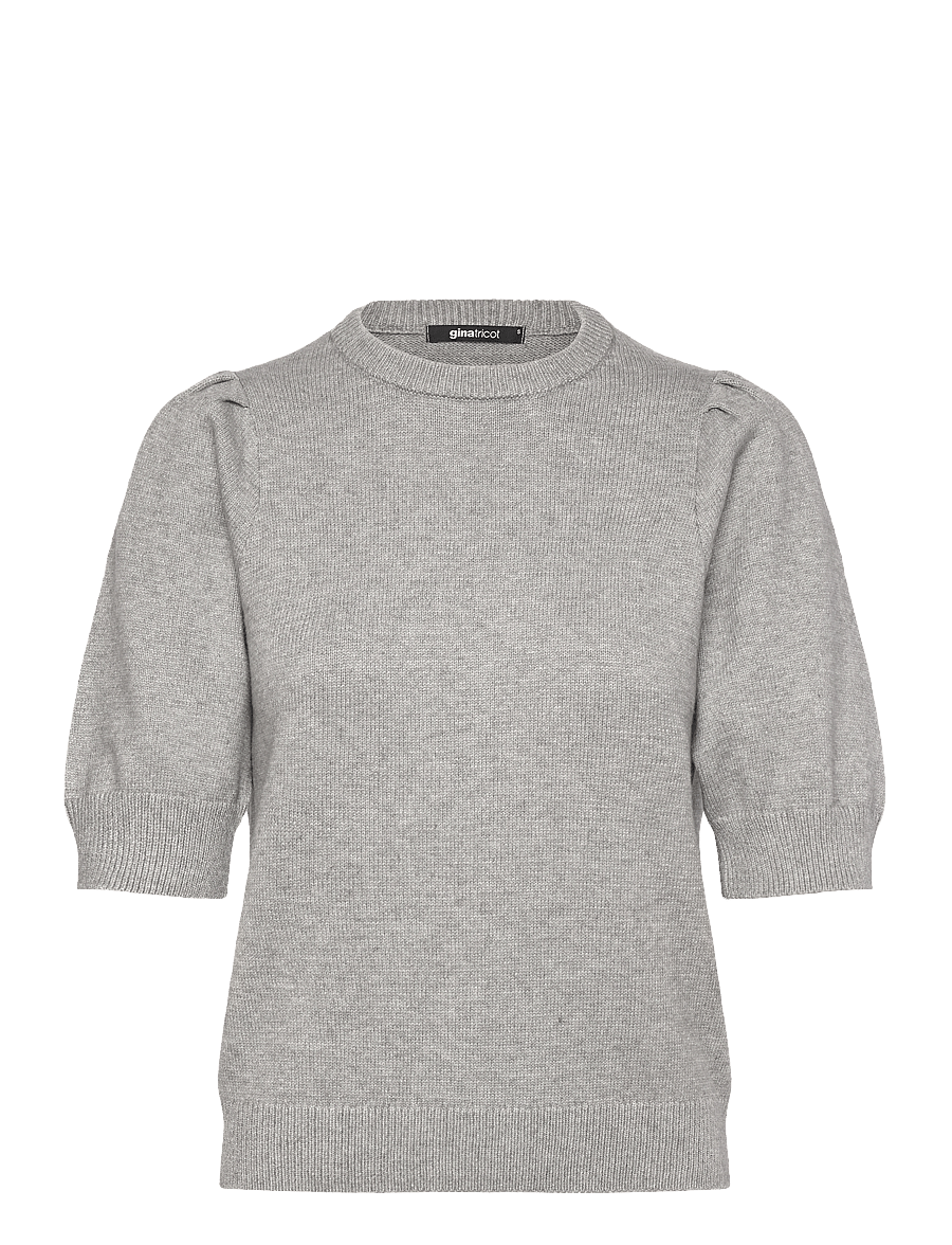 Gina Tricot - Knitted top - pullover - greymelange (8010) - 0