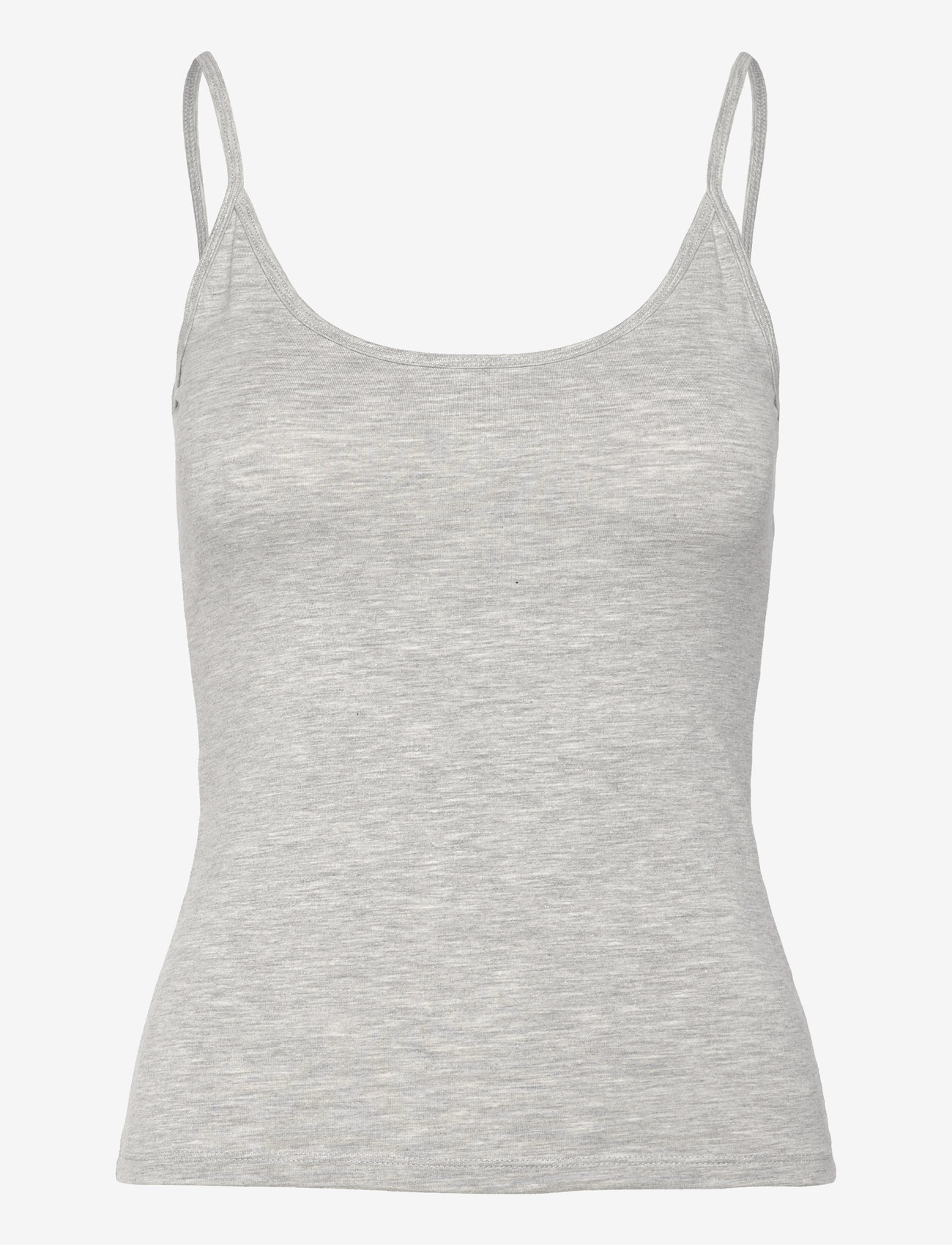 Gina Tricot - Basic strap singlet - grey melange (8181) - 0