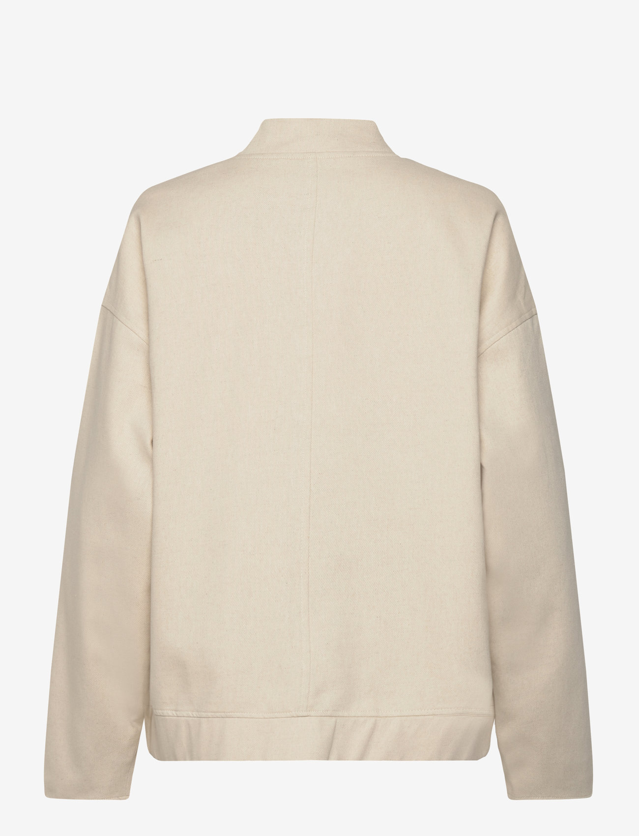 Gina Tricot - Linen blend bomber jacket - bomber jakid - linen beige (1061) - 1