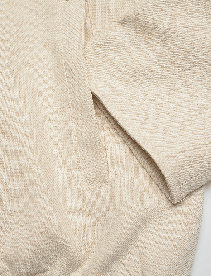 Gina Tricot - Linen blend bomber jacket - bomber jakid - linen beige (1061) - 3