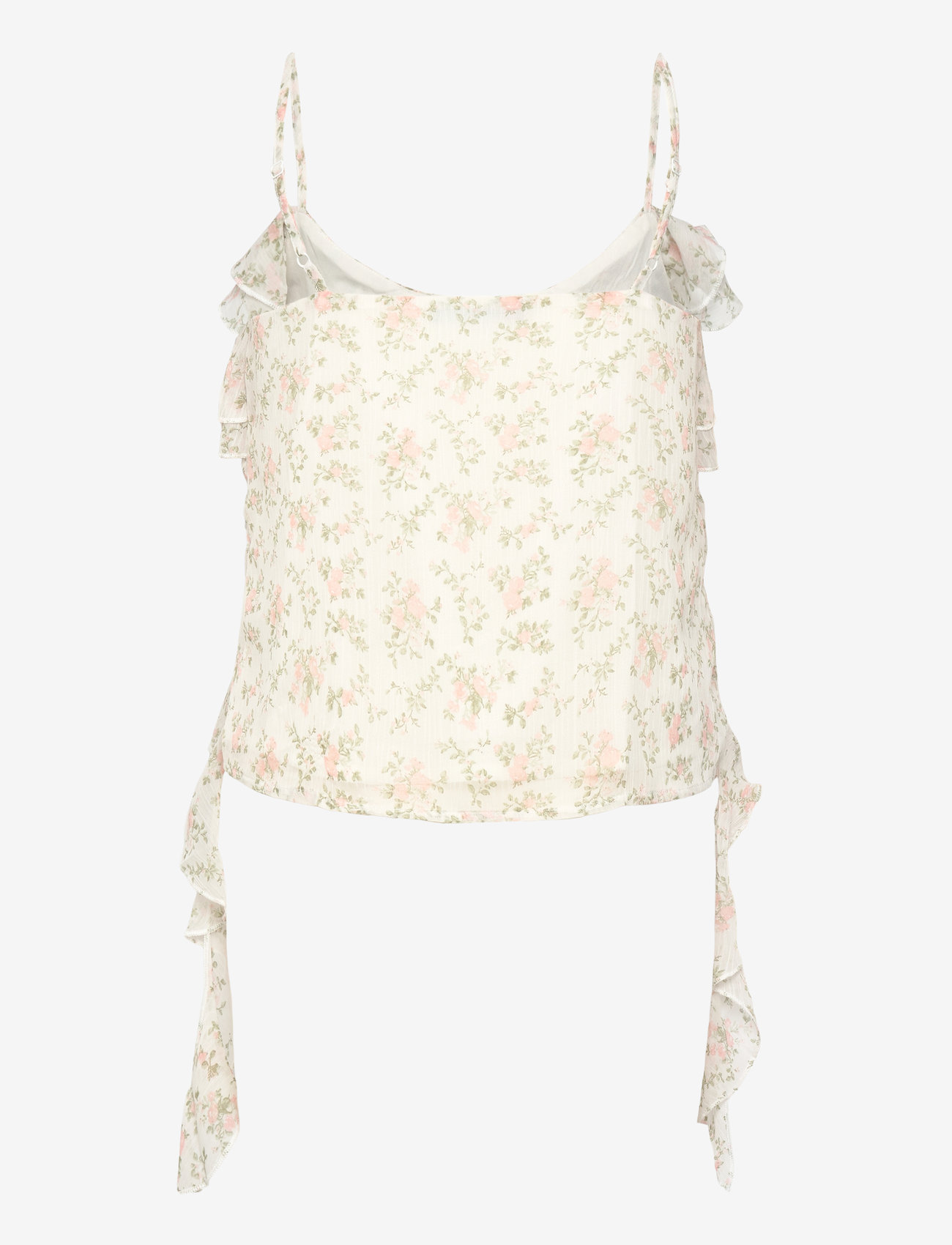 Gina Tricot - Frill singlet - Ärmellose blusen - flower (4140) - 1