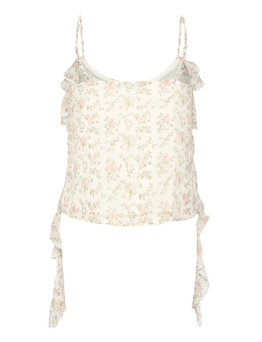 Gina Tricot - Frill singlet - Ærmeløse bluser - flower (4140) - 1