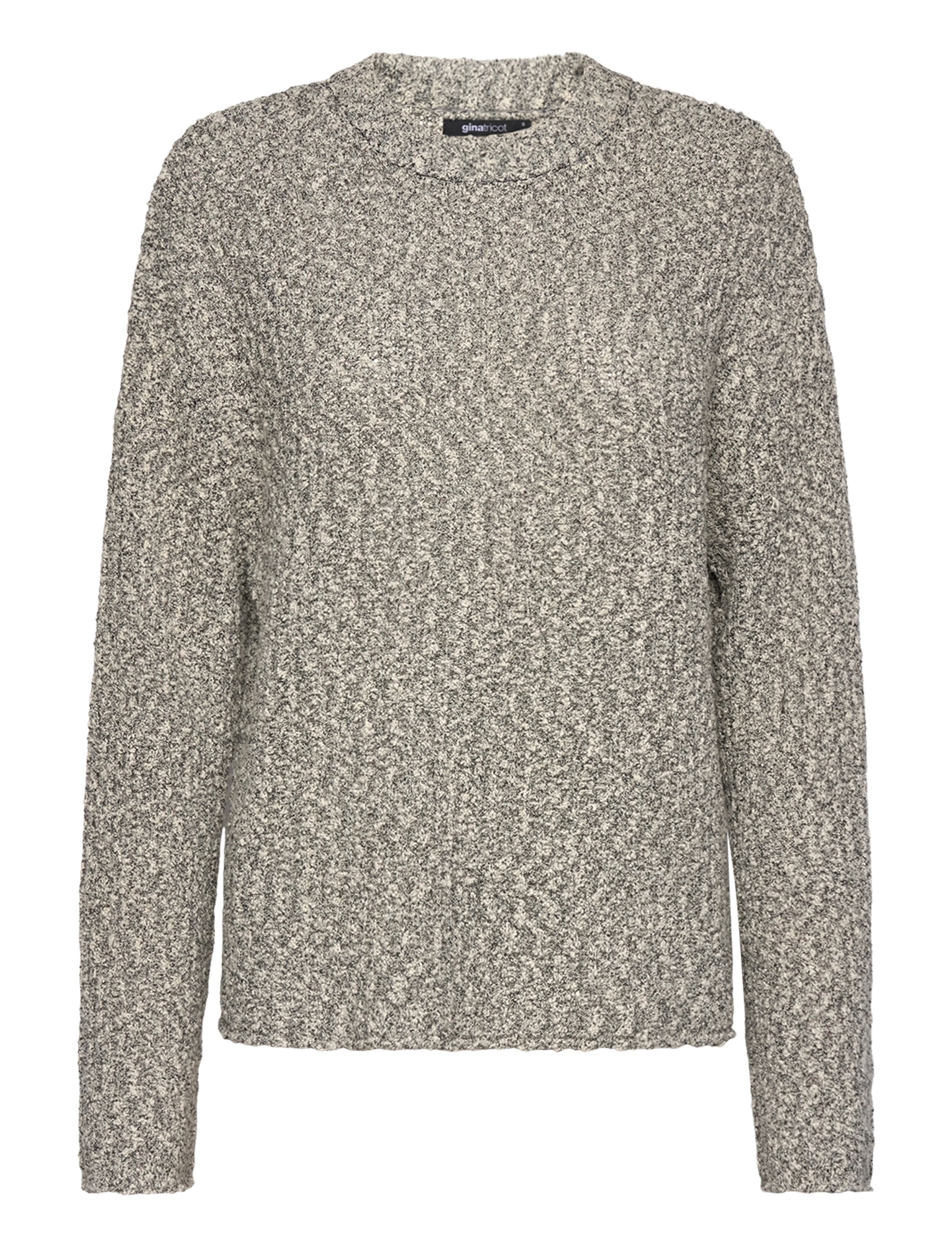 Gina Tricot Slub Knitted Sweater, XL, Knitwear, Grau - Jumpers, Frauen
