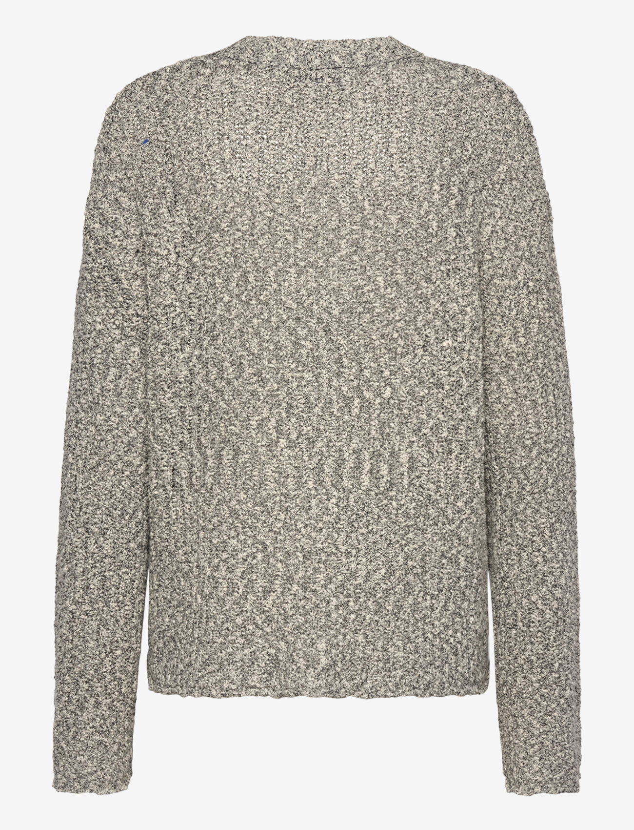 Gina Tricot - Slub knitted sweater - swetry - black/white - 1