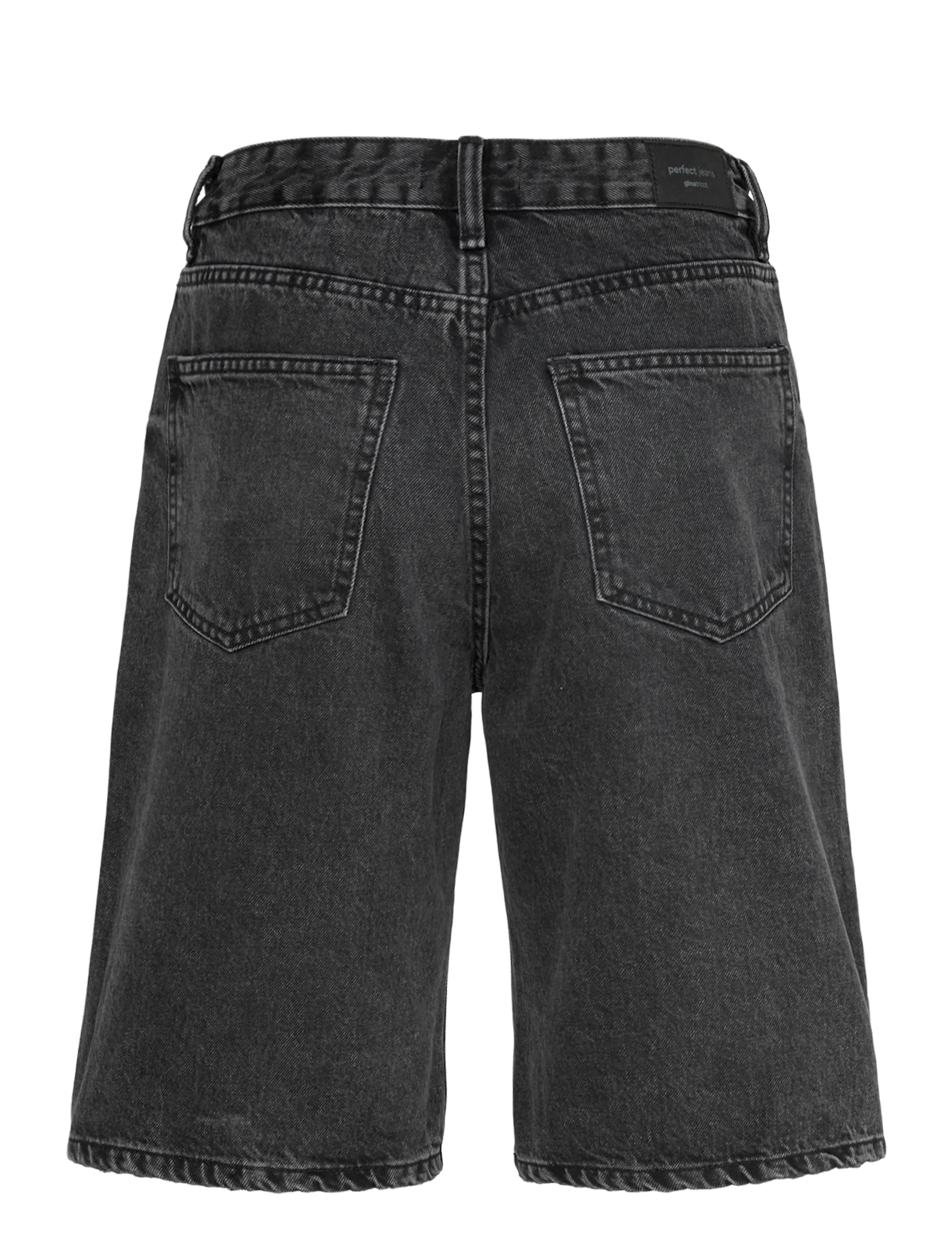 Gina Tricot - Baggy denim shorts - short en jeans - offblack - 1