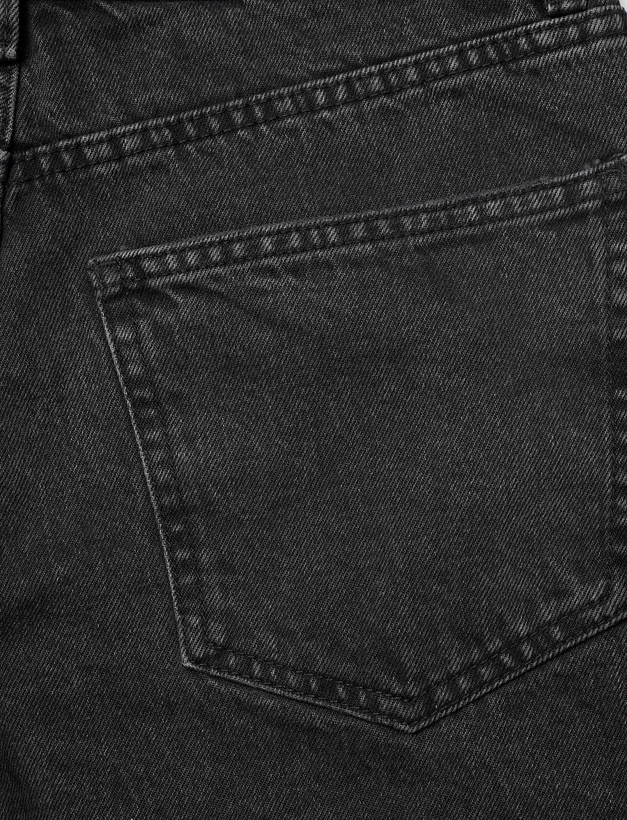 Gina Tricot - Baggy denim shorts - short en jeans - offblack - 4