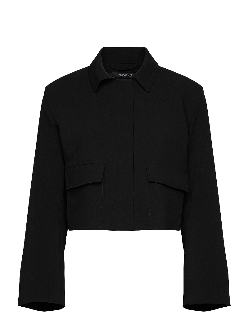Gina Tricot - Tailored pocket jacket - utility-jakker - black (9000) - 0