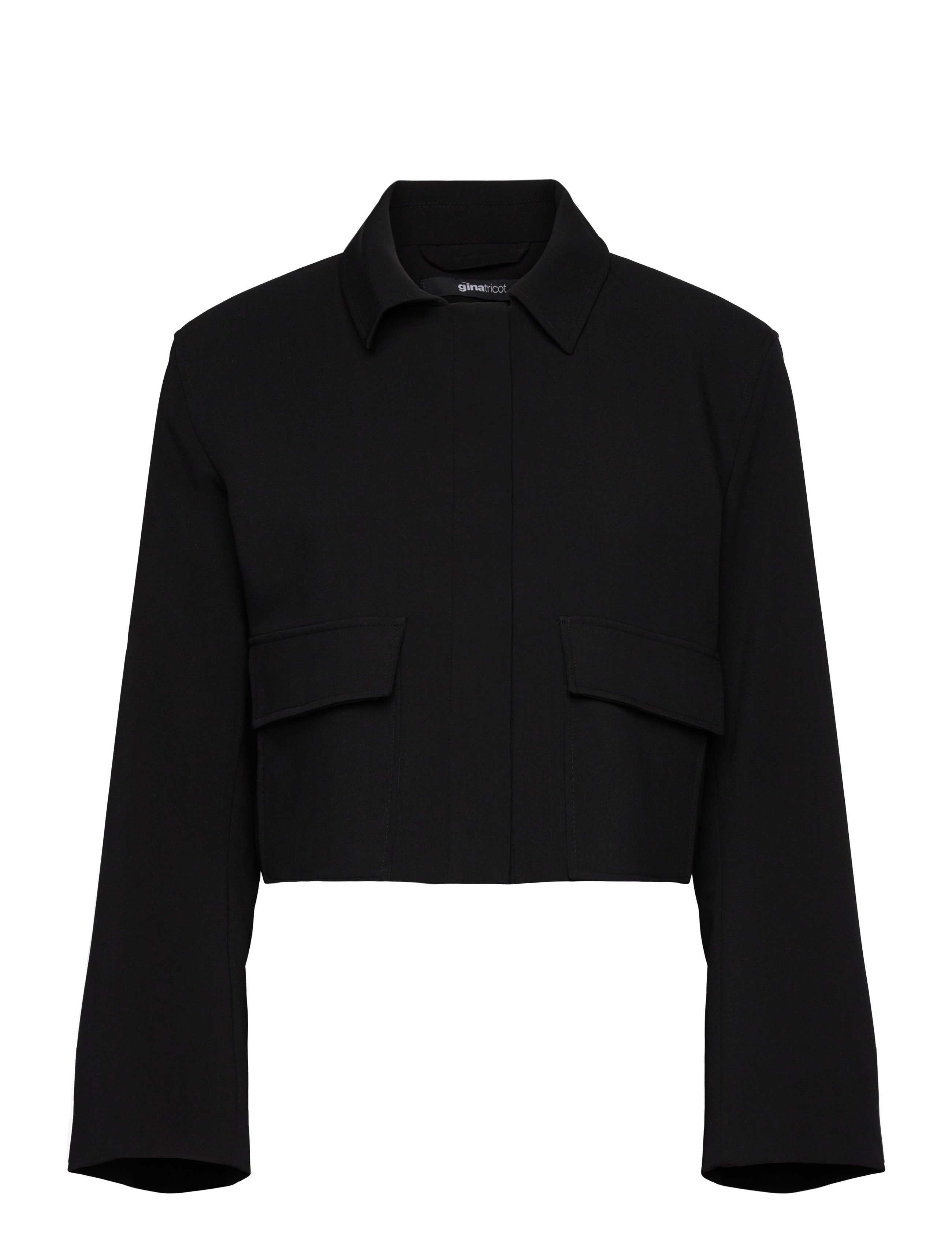 Gina Tricot Tailored pocket jacket - Jakker & Frakker - BLACK (9000) / black