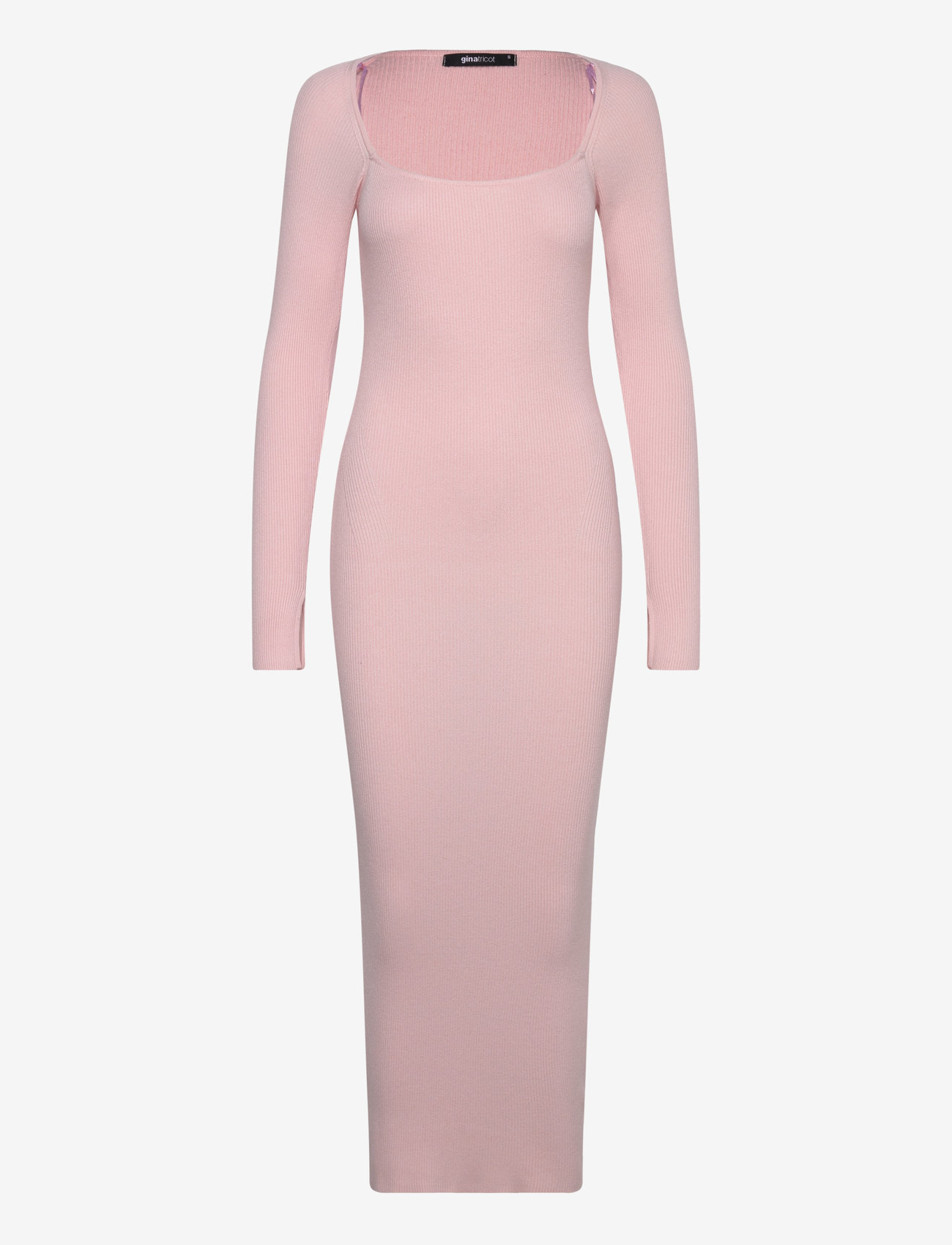 Gina Tricot - Knitted midi dress - pale lilac (3695) - 0