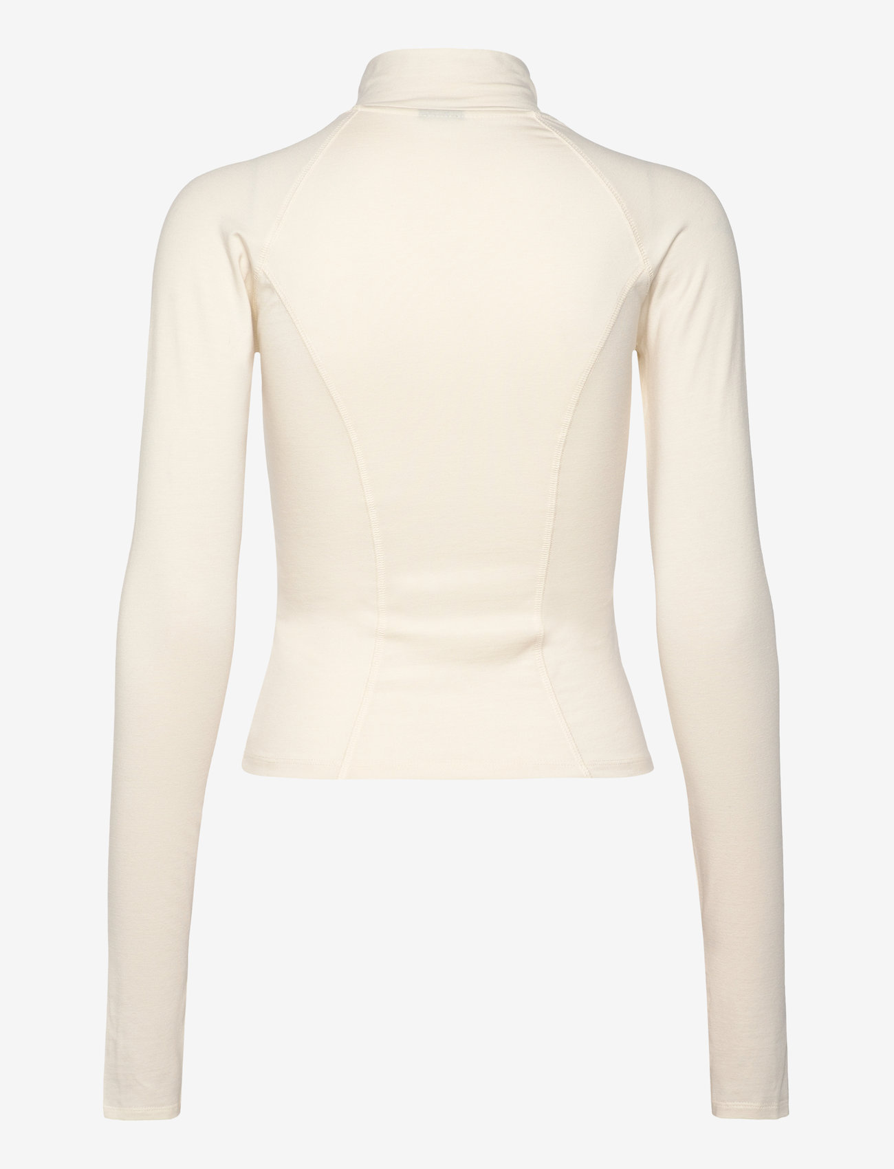 Gina Tricot - Soft touch zip jacket - tofu (7170) - 1