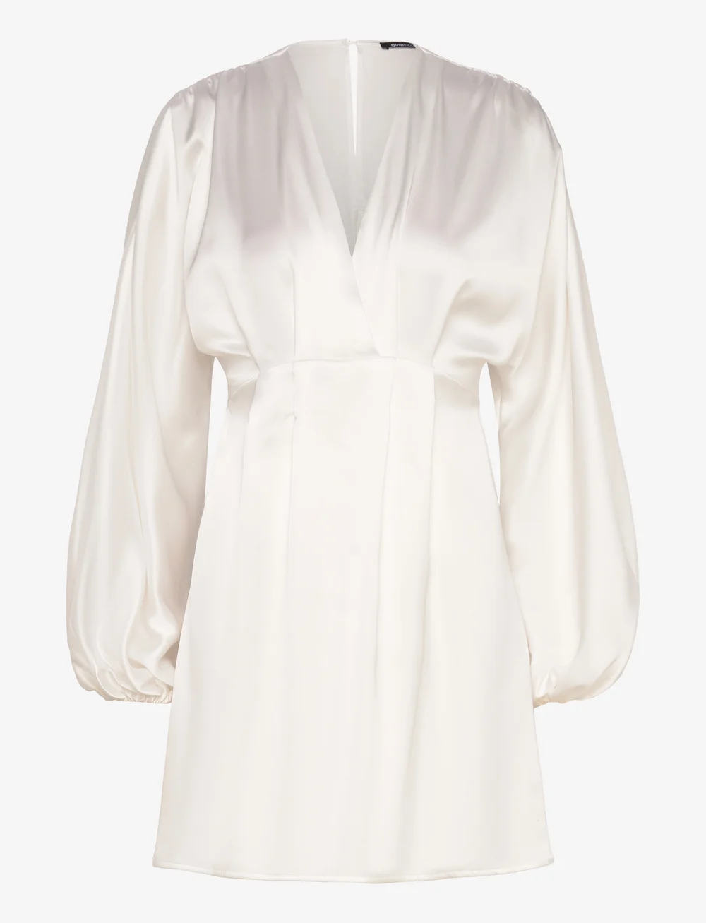 Gina Tricot - Satin mini dress - konfirmationstøj - offwhite - 0