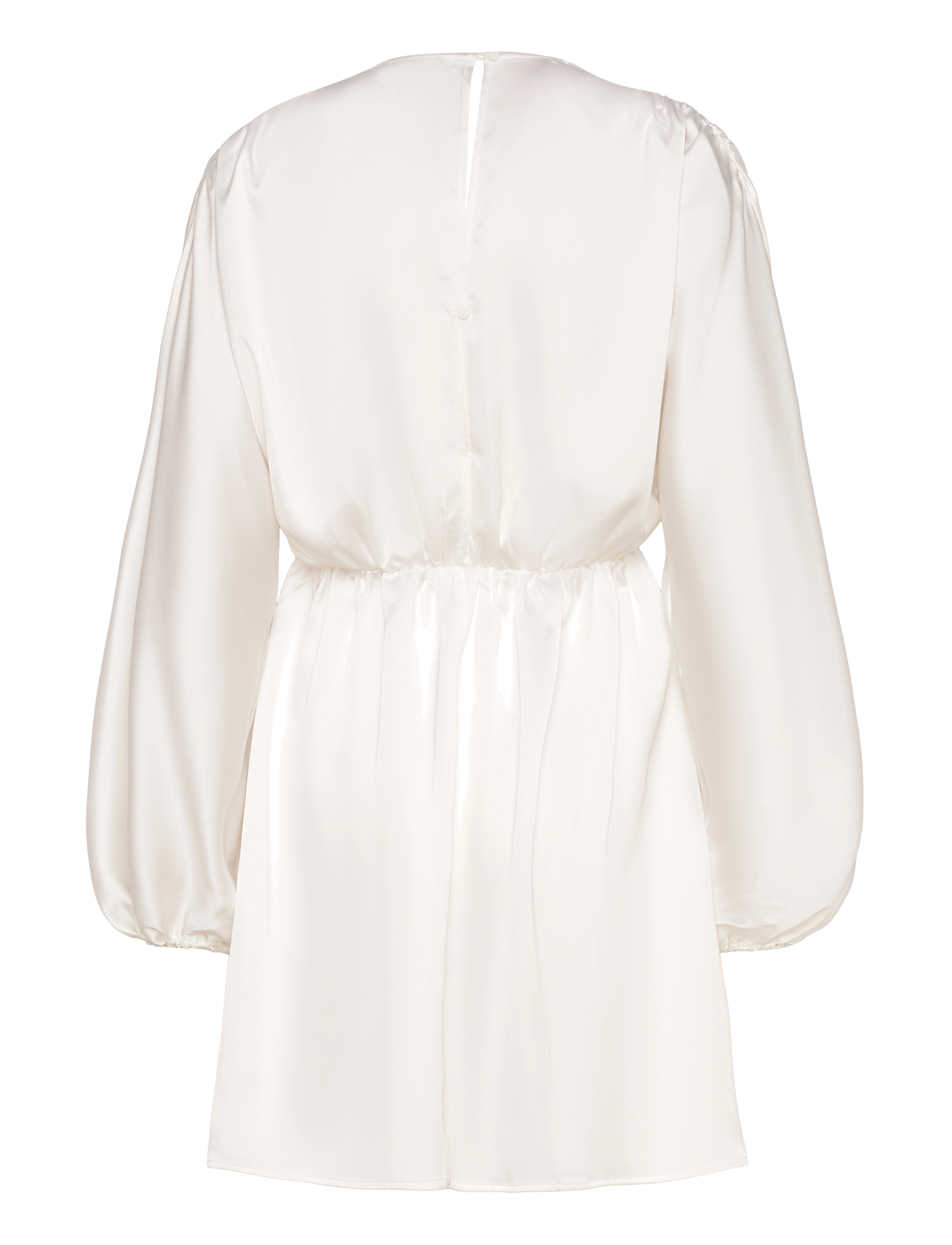Gina Tricot - Satin mini dress - konfirmatsioon - offwhite - 1