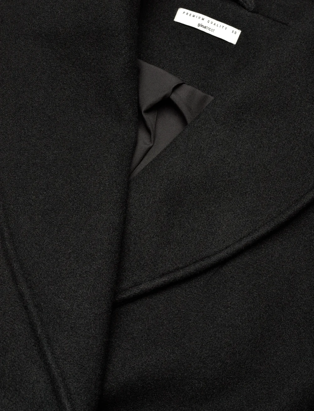Gina Tricot - Shawl collar short coat - winter jacket - black (9000) - 2