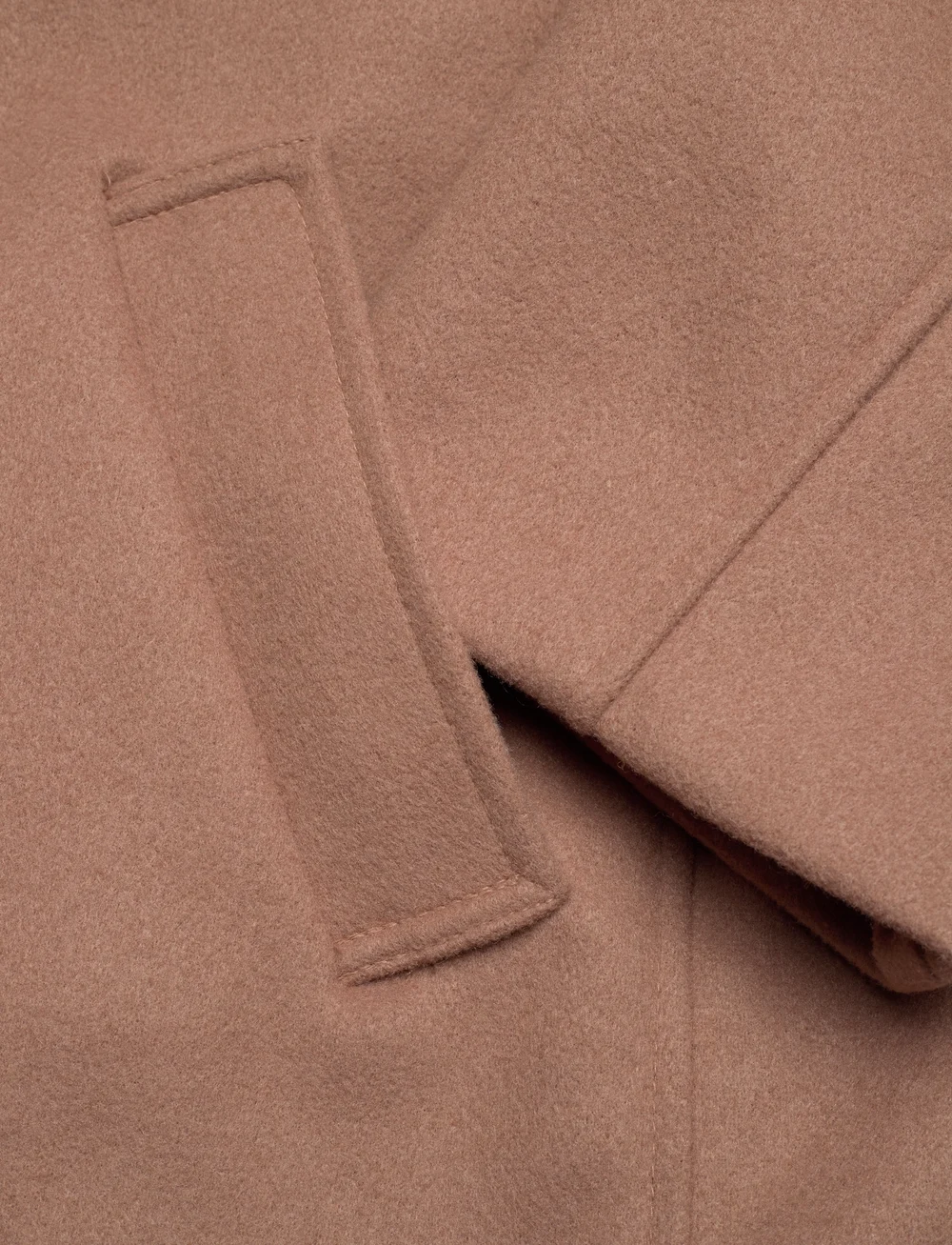 Gina Tricot - Shawl collar short coat - uldjakker - camel (7022) - 3