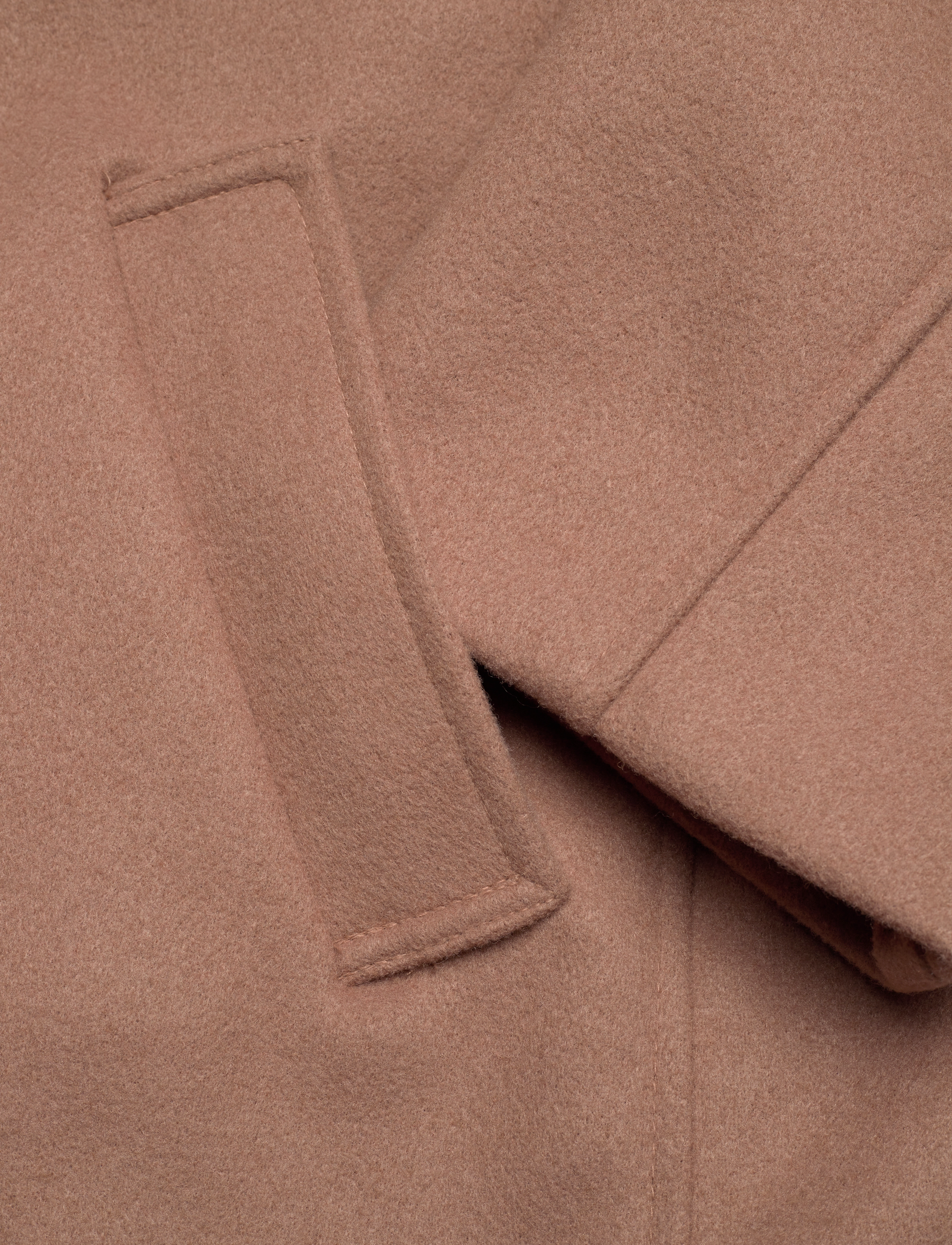 Gina Tricot - Shawl collar short coat - winter jacket - camel (7022) - 3