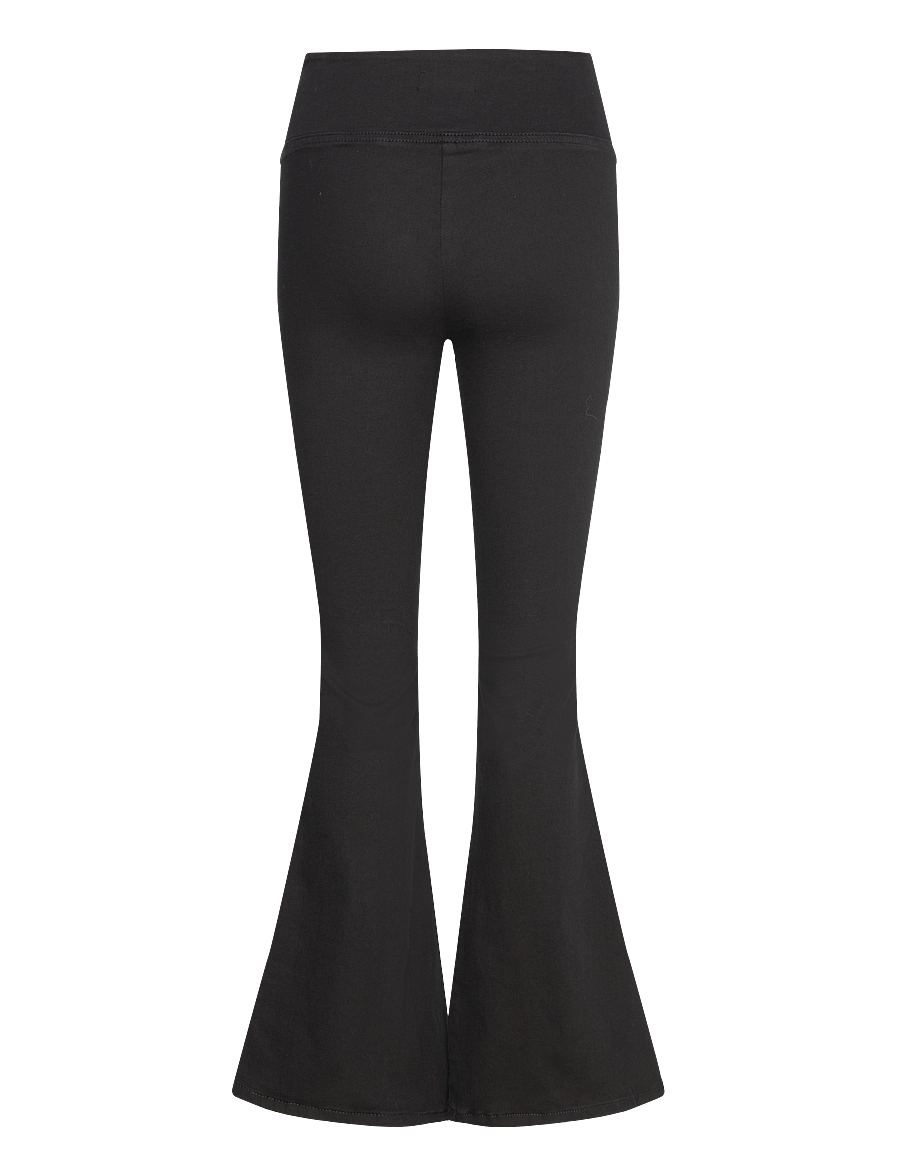 Gina Tricot - Soft flare jeans - flare bukser - black (9000) - 1