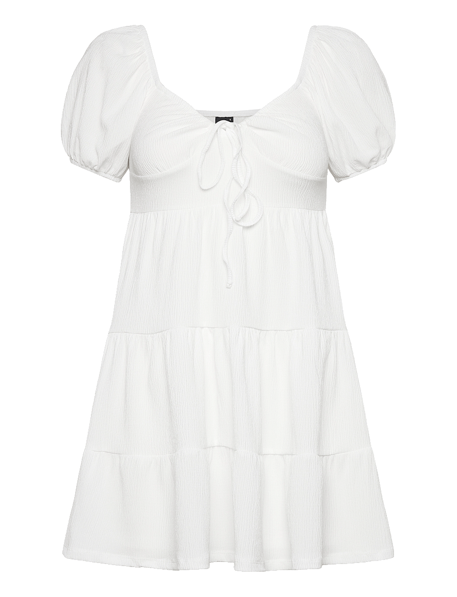 Gina Tricot - Puff sleeve mini dress - konfirmatsioon - offwhite - 0