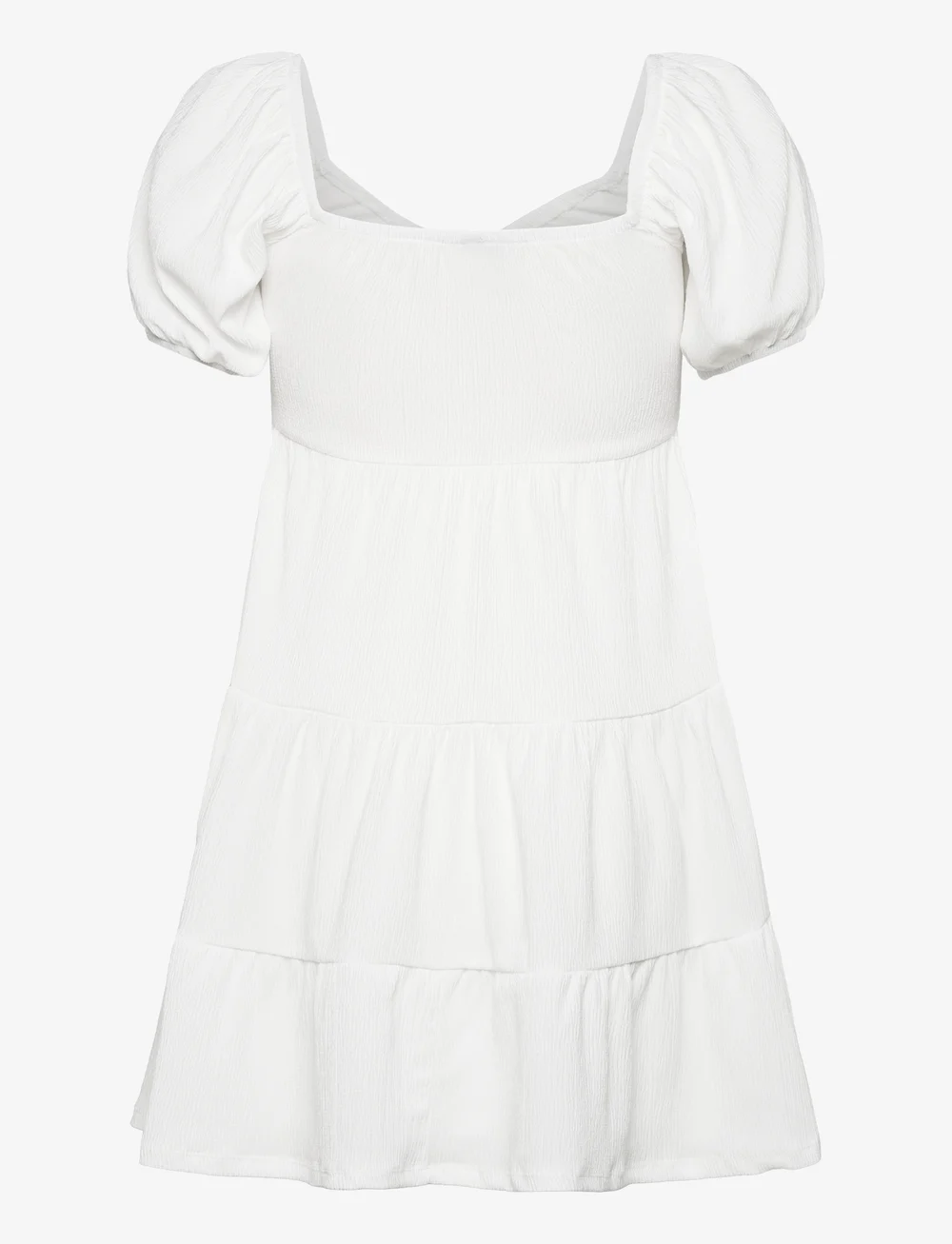 Gina Tricot - Puff sleeve mini dress - rippijuhlat - offwhite - 1