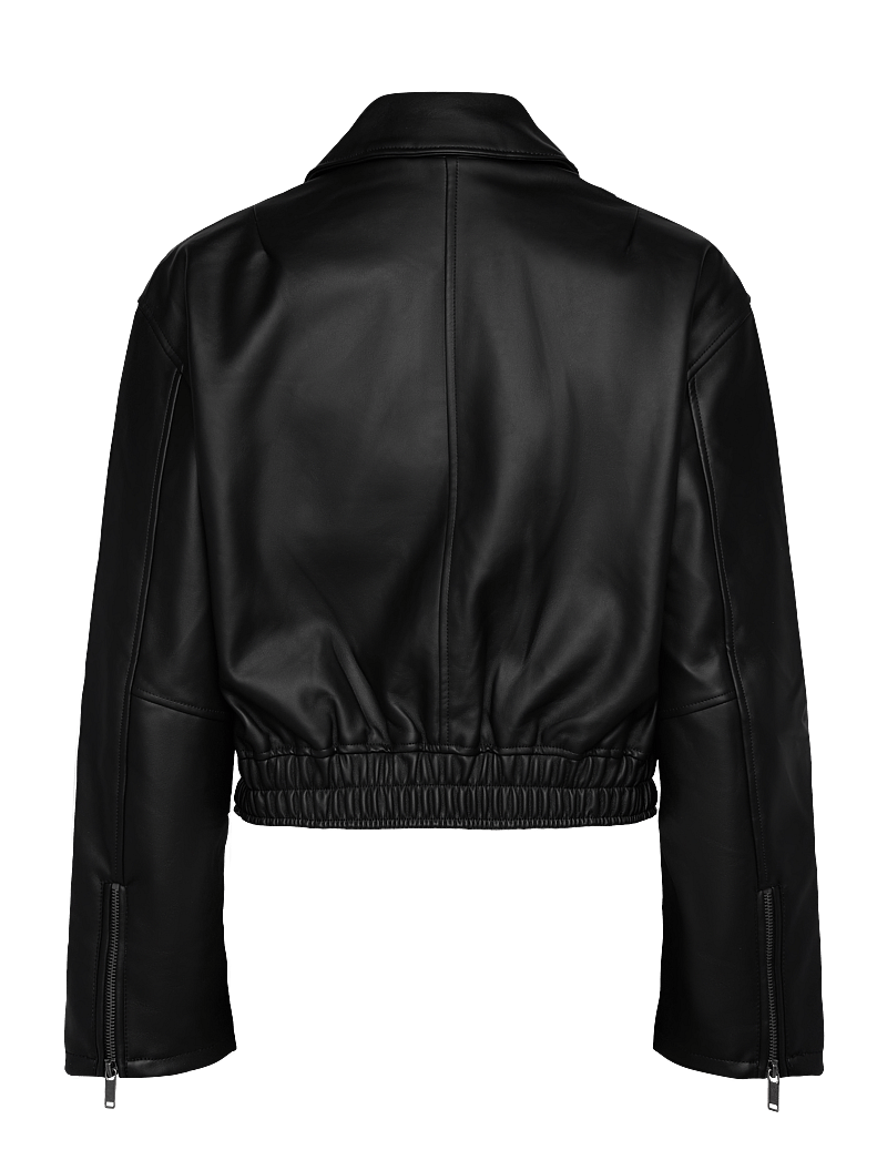 Gina Tricot Distressed Pu Bomber Koop Bomber jacks van Gina Tricot online op Snelle levering eenvoudig retour