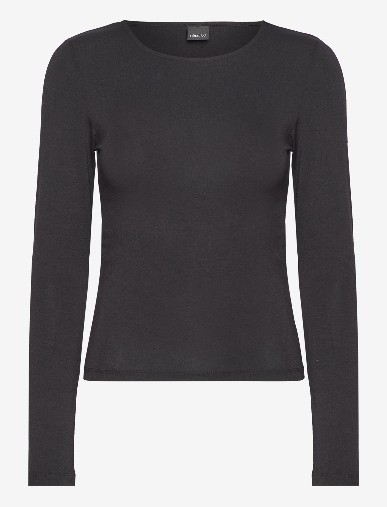 Gina Tricot - Soft touch crew neck top - black (9000) - 0