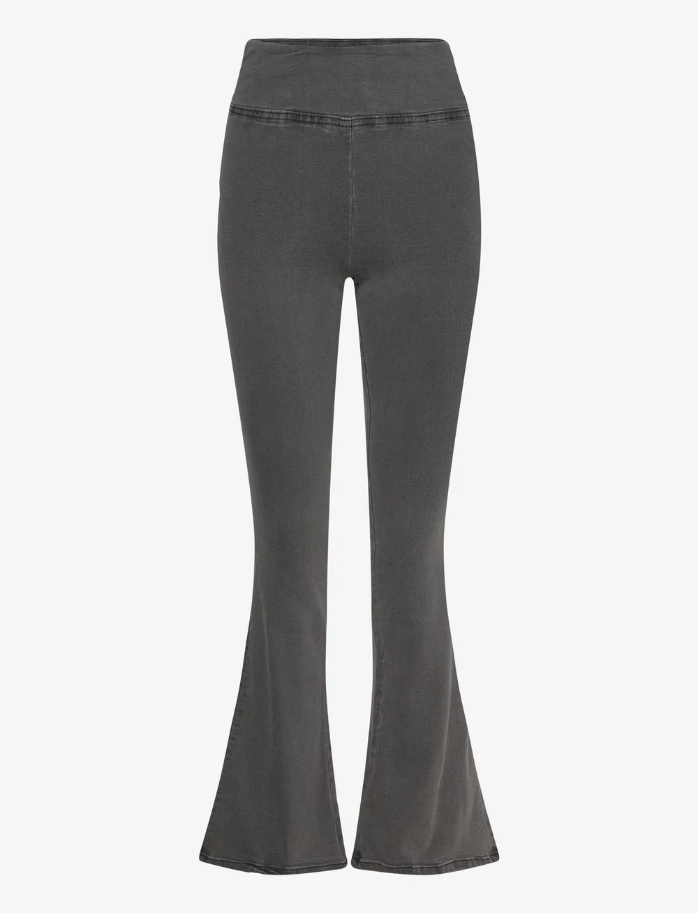 Gina Tricot - Soft flare jeans - flare bukser - grey - 0