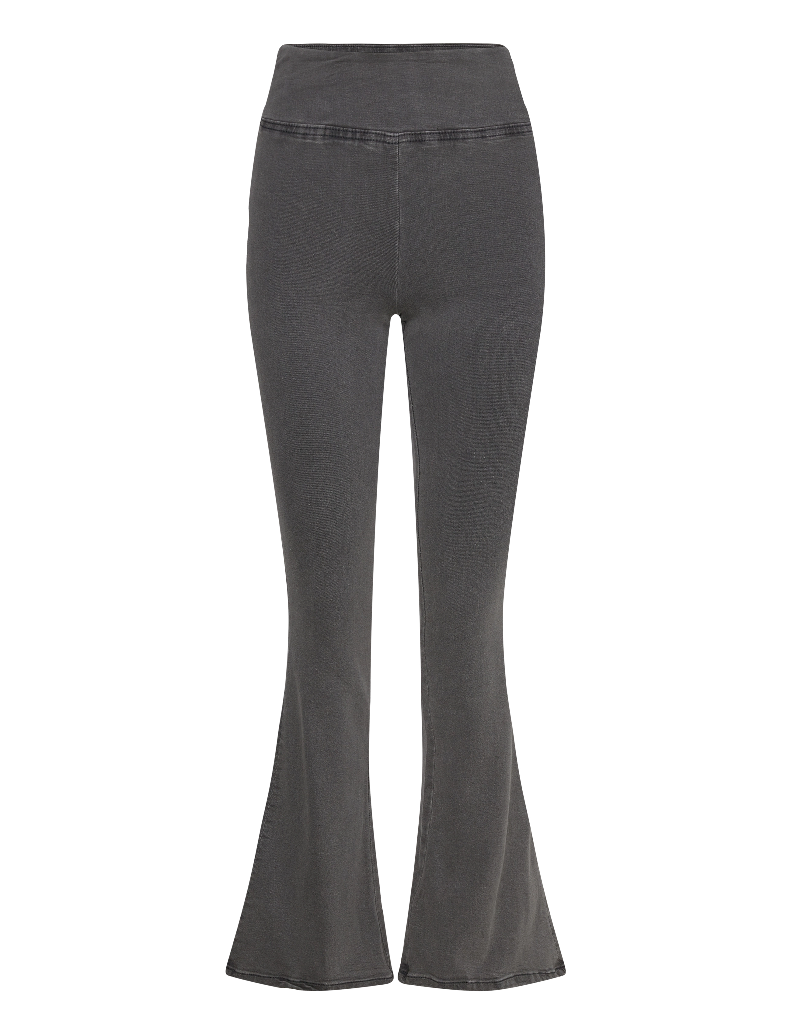 Gina Tricot Soft flare jeans - Tøj - GREY / grey