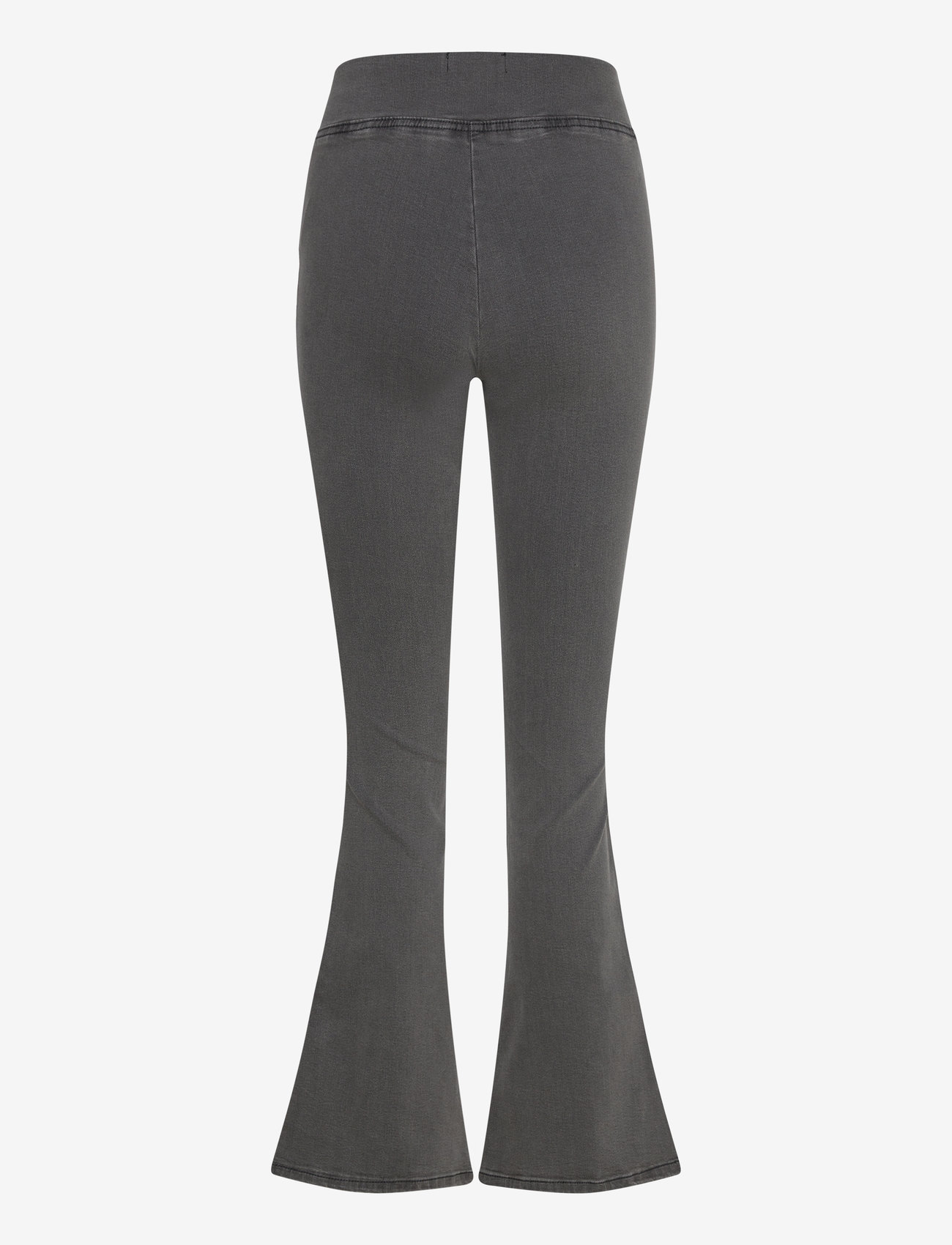 Gina Tricot - Soft flare jeans - flare bukser - grey - 1