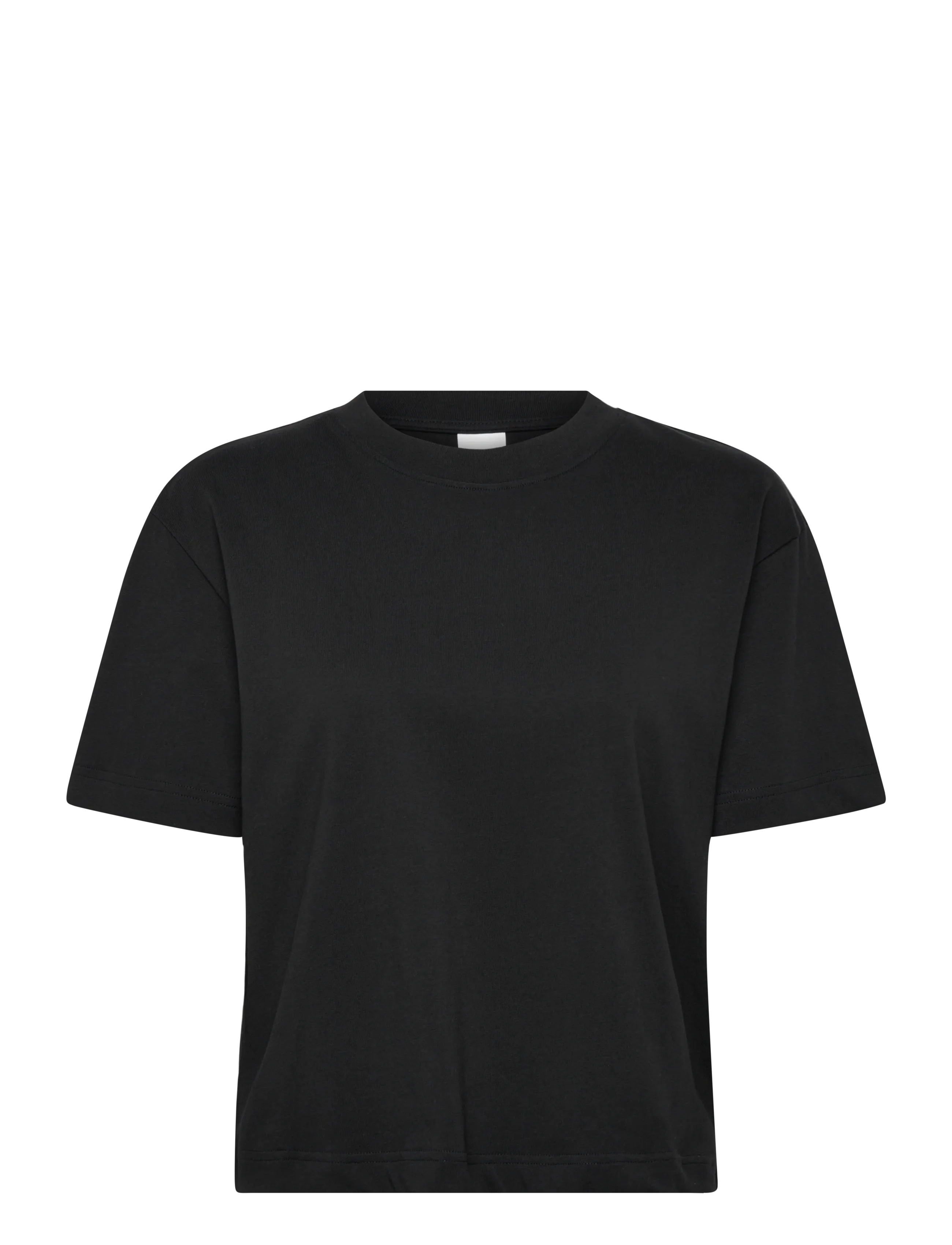 Gina Tricot Basic tee - Riided - BLACK (9000) / black