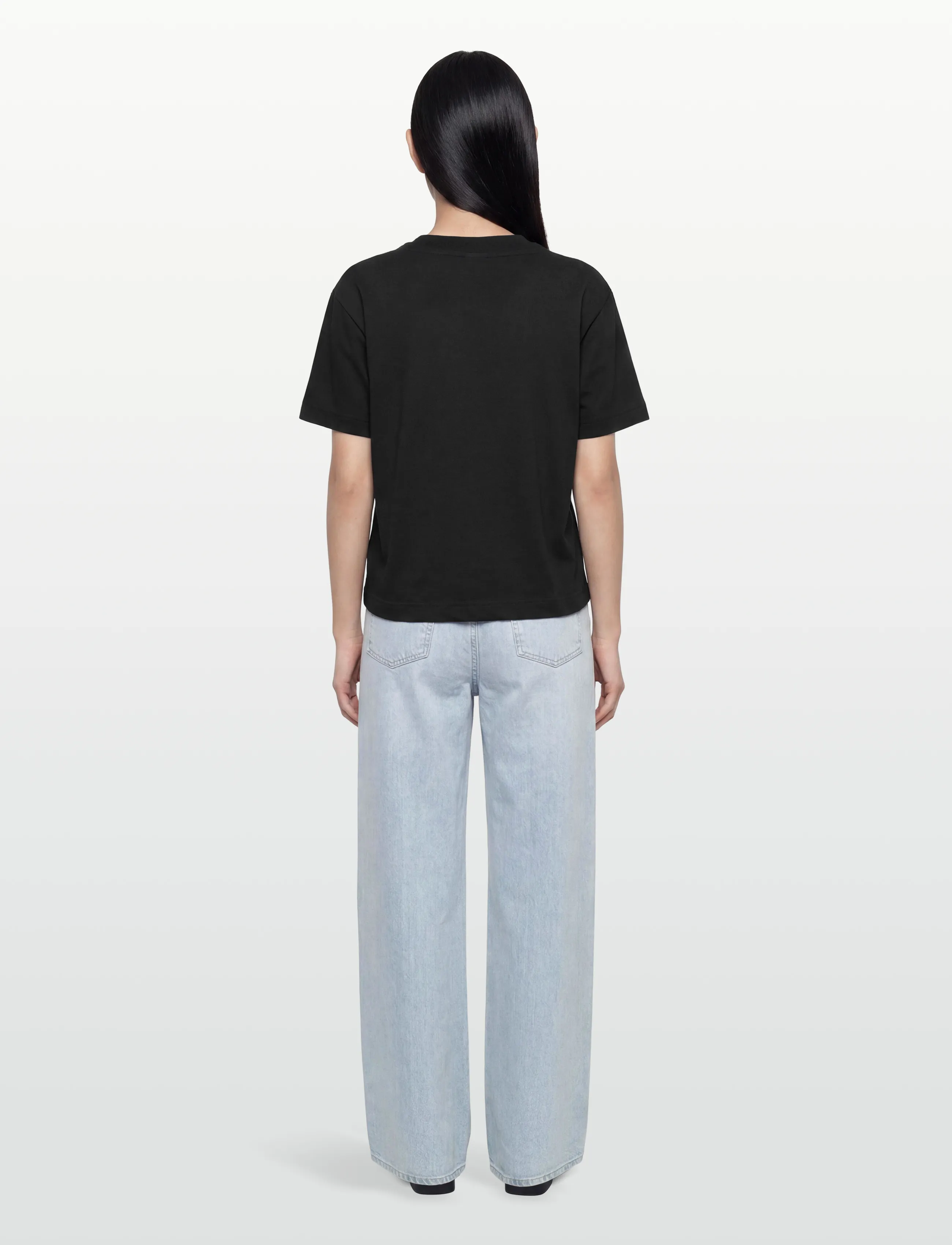 Gina Tricot - Perfect tee - t-särgid - black (9000) - 4