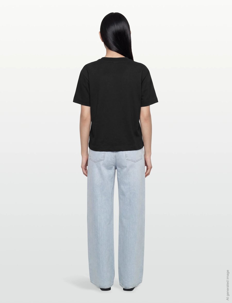 Gina Tricot - Perfect tee - t-shirts - black (9000) - 4